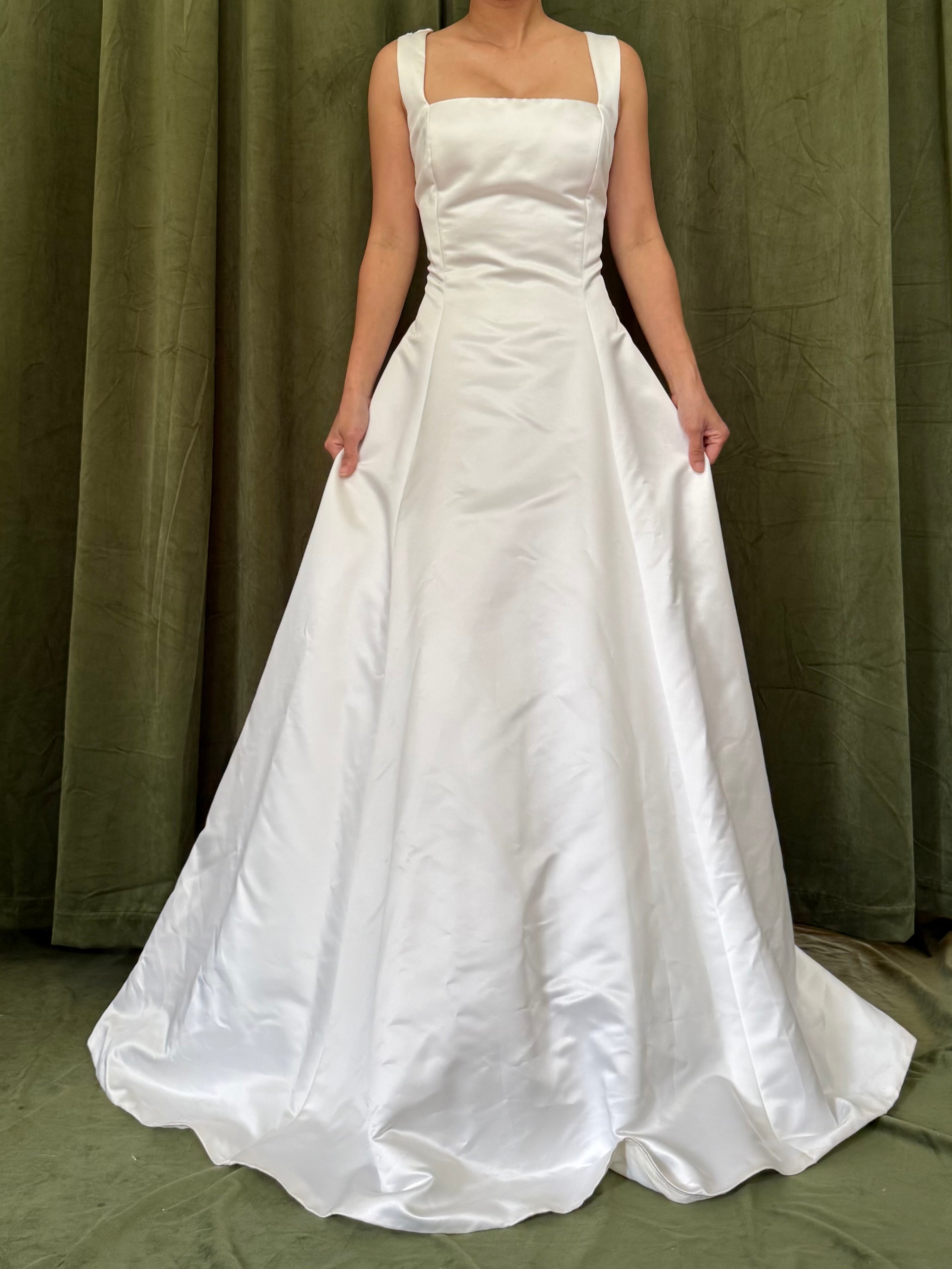 Vintage Jim Hjelm Satin Dress - S/6