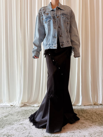 Vintage Oppio Jeans Couture Denim Jacket - M