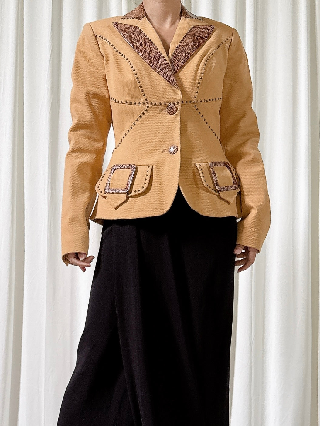 Vintage Terry Brown Jacket - US 6
