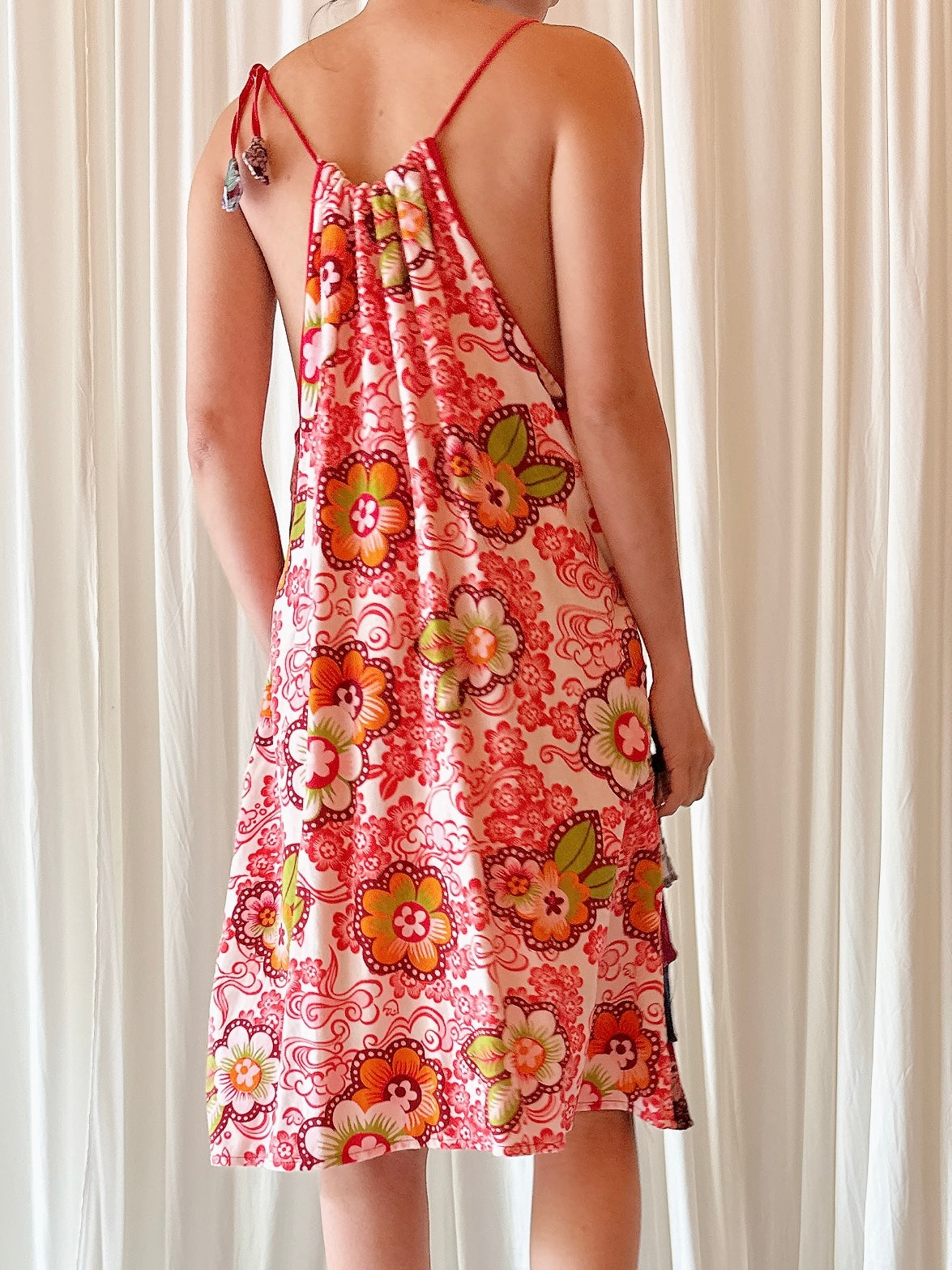 Vintage Antoine Velvet Tired Dress - M