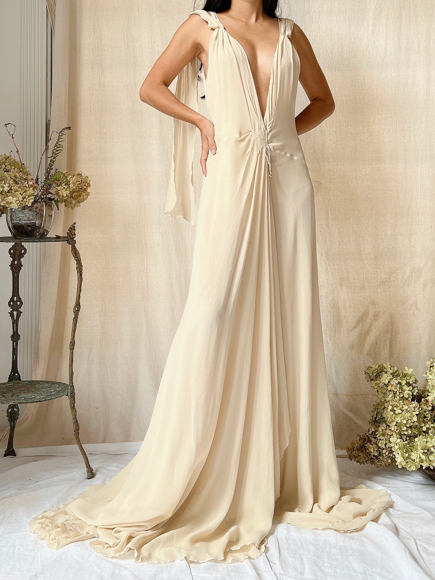 Vintage Roberto Cavalli Silk Gown - S-M | G O S S A M E R Vintage Roberto Cavalli Silk Gown - S-M | G O S S A M E R