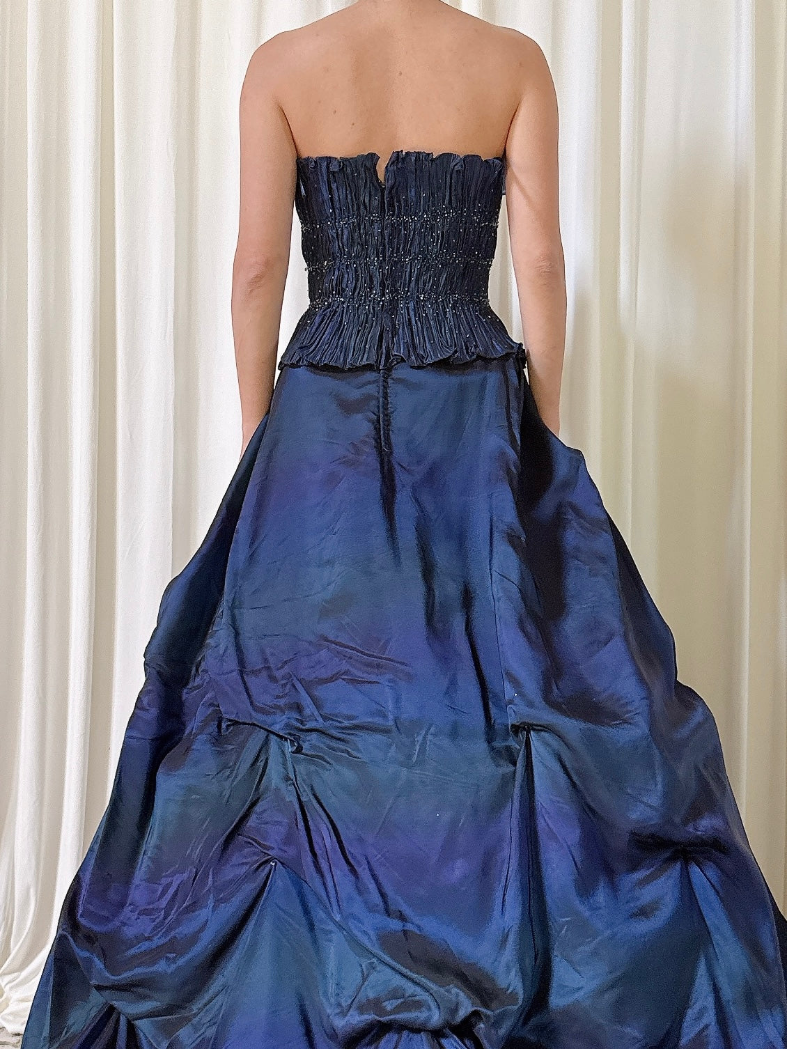 Vintage Steven Yerrick Blue Gown - Size 6