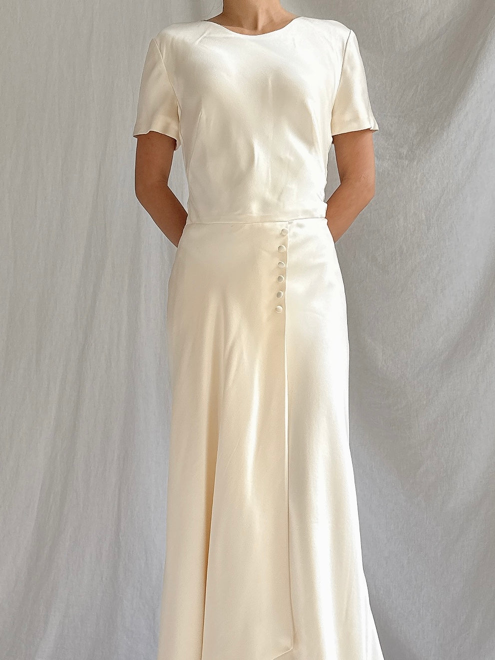 Vintage Lagerfeld (Chanel) Silk Gown - FR 40