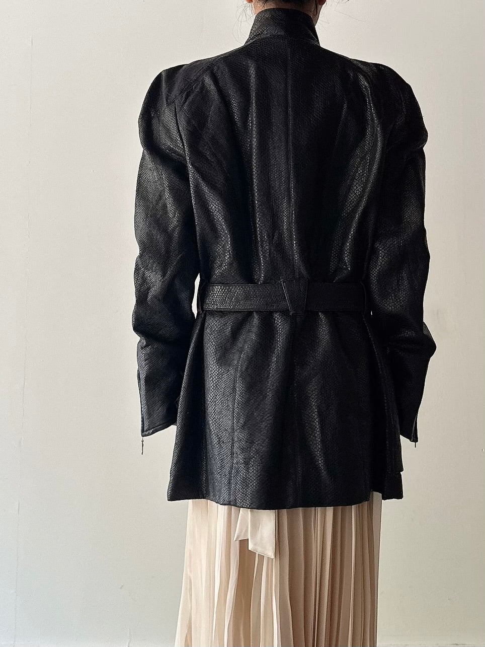 Vintage Black Mugler Trademark Jacket - M/L