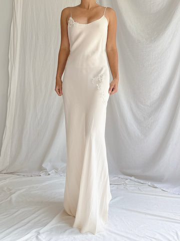 Vintage Vera Wang Silk Slip Dress - S/6