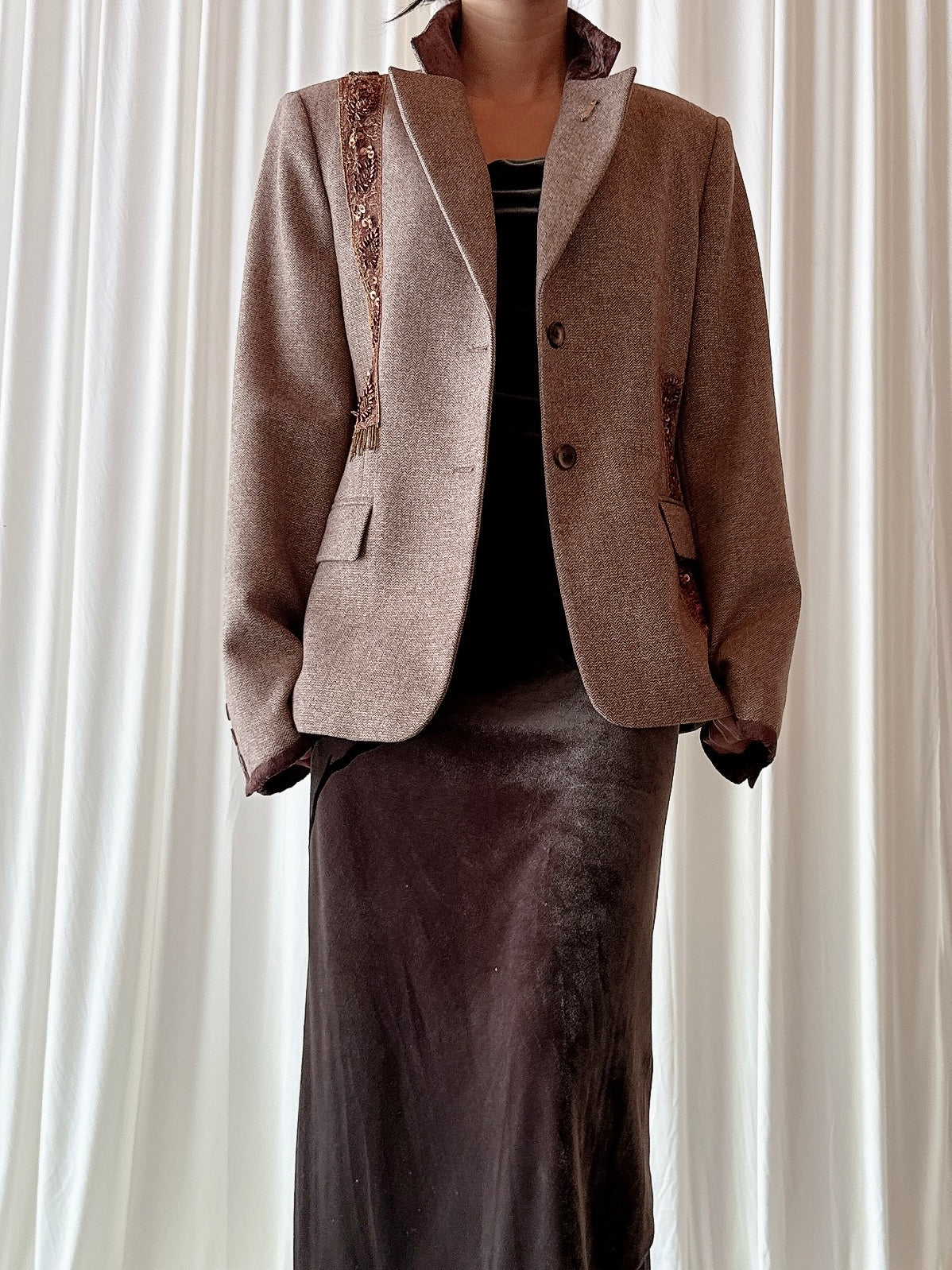 Vintage Alliage Wool Jacket - FR 44