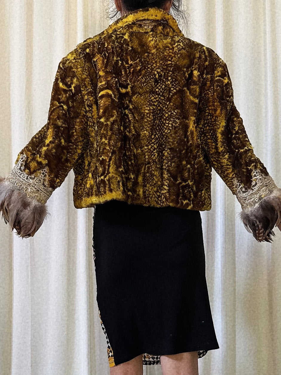 Vintage Bella Marina Studio Bolero Jacket - Size 44