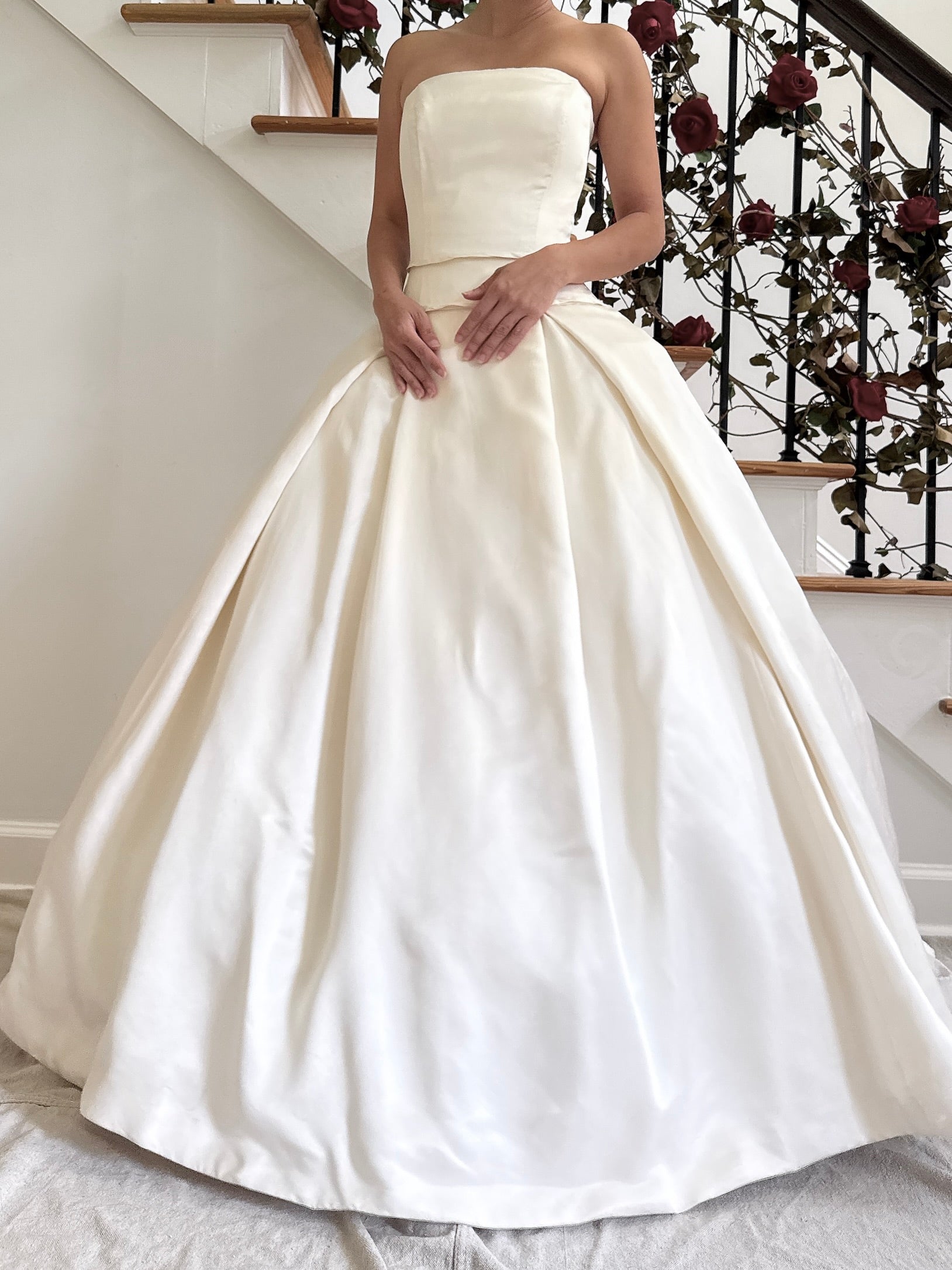 1990s Vera Wang Silk Dress - S/6/8