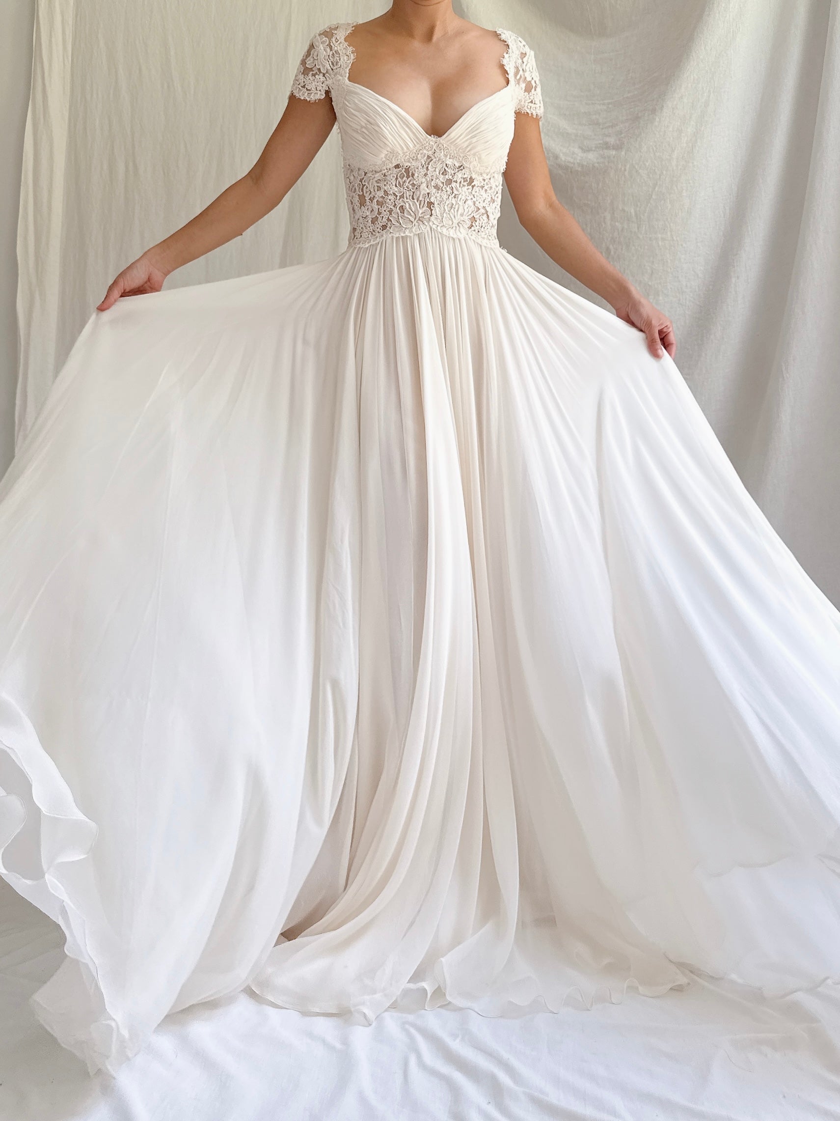 Vintage Reem Acra Silk Gown - S/4