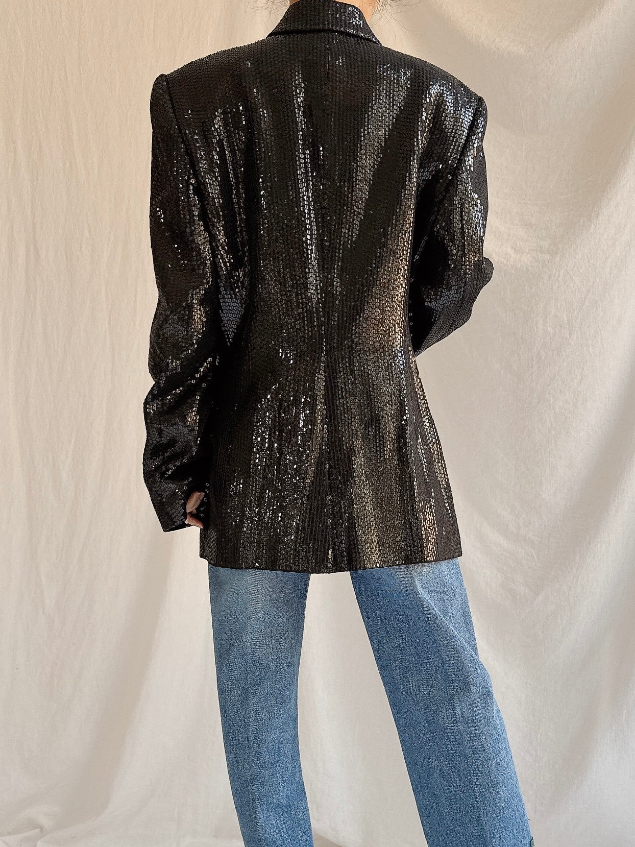 Vintage Jasper Conran UK Sequins Jacket - M