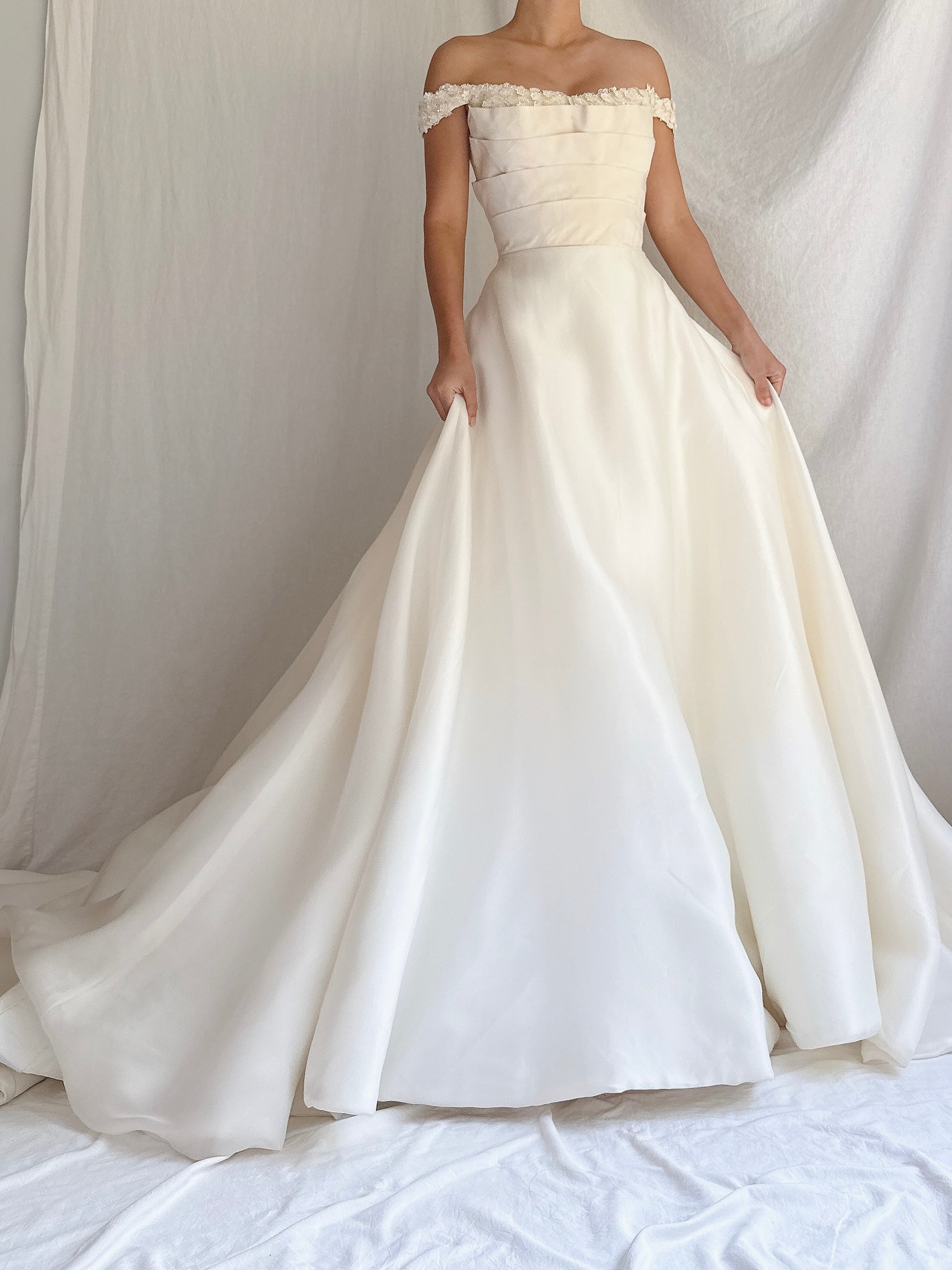 Vintage GIVENCHY Silk Organza Gown - S/4