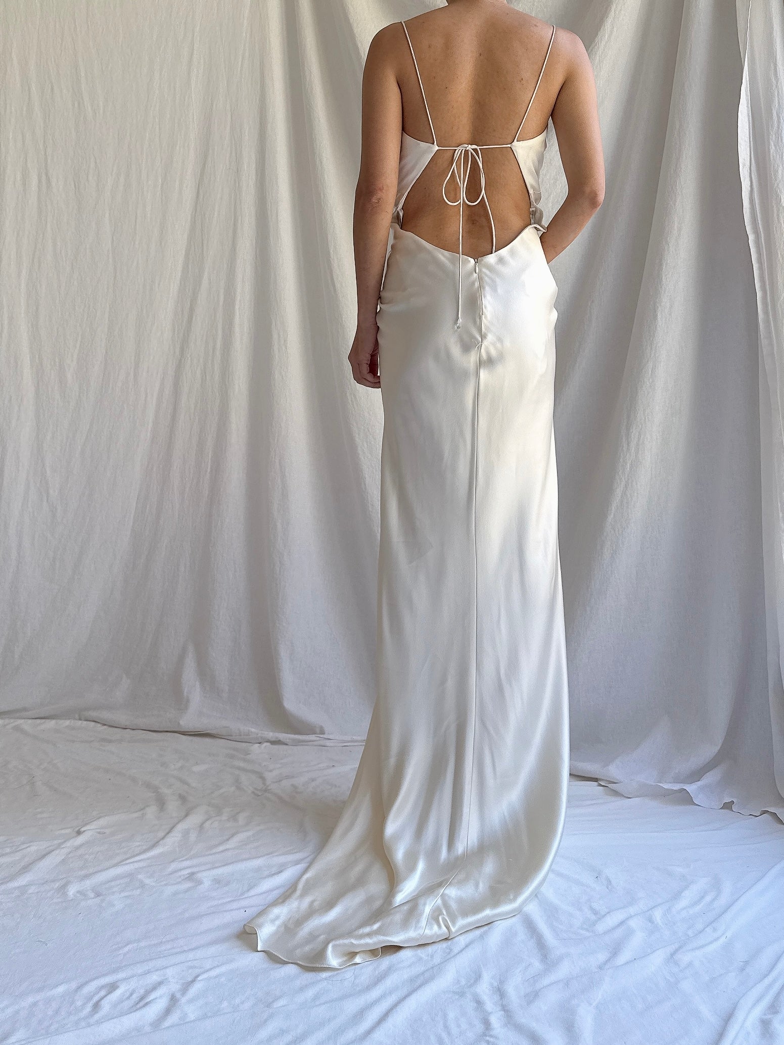 Vintage Monique Silk Bliss Bias Slip Gown - S-L