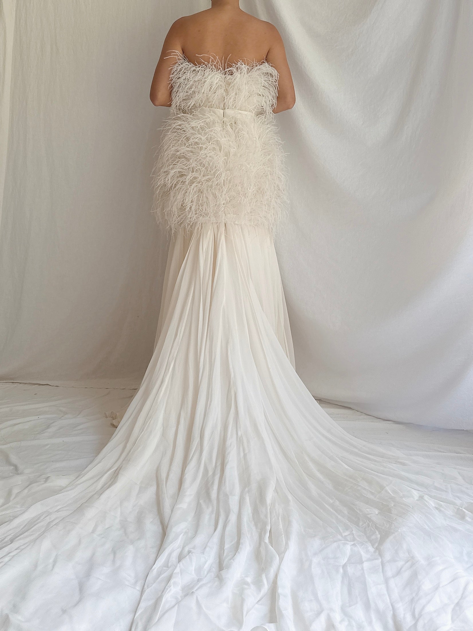 00 Feather and Silk Set - S/4