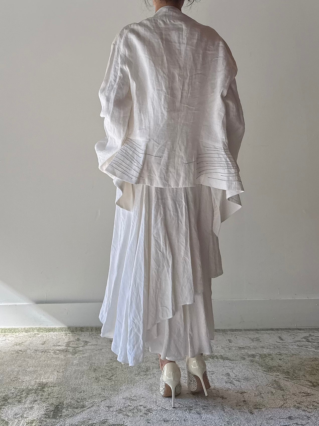 Vintage Anett Rostel Linen 2 Piece Set - FR44