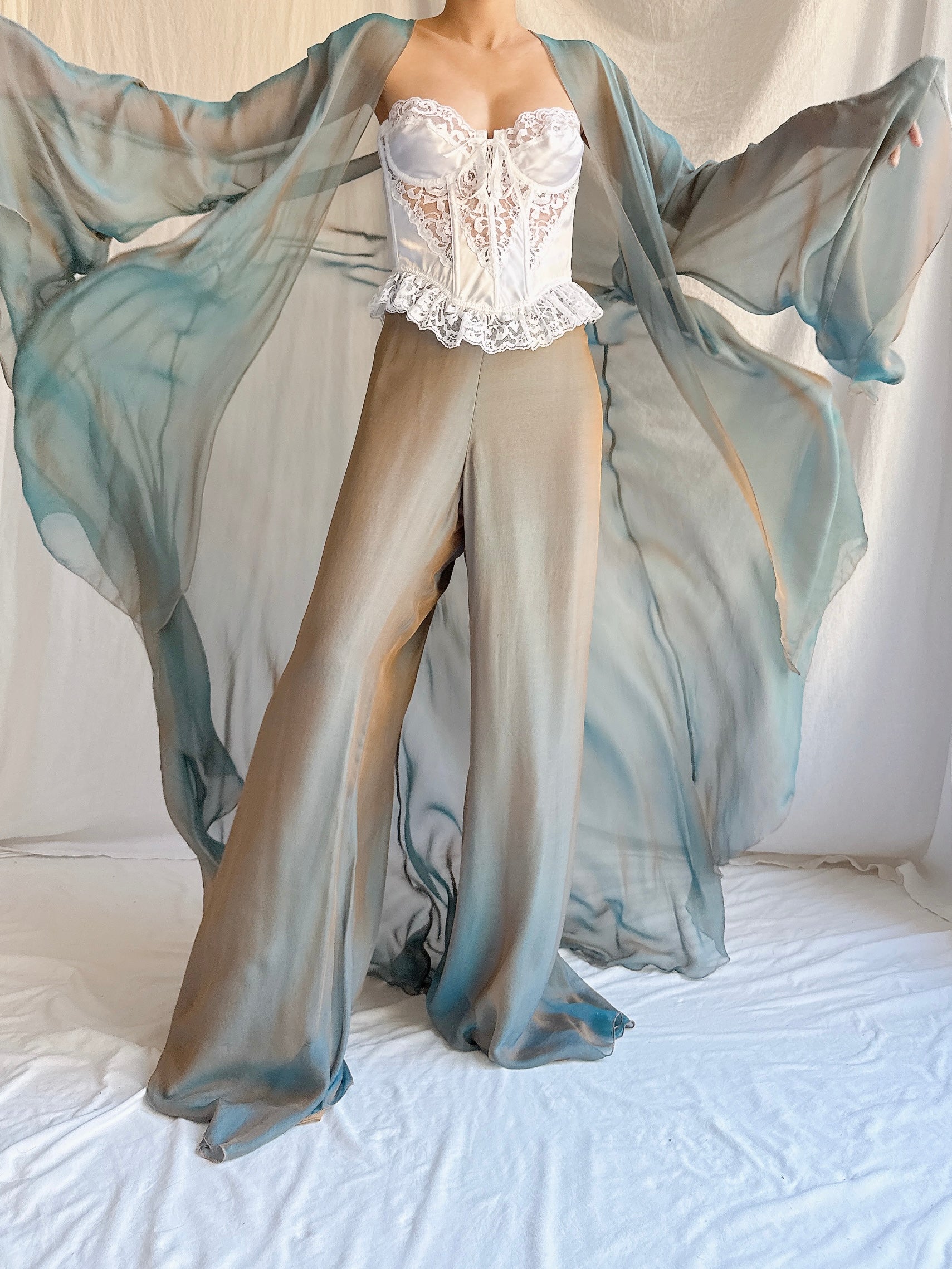 Vintage Silk Iridescent Set - OSFM