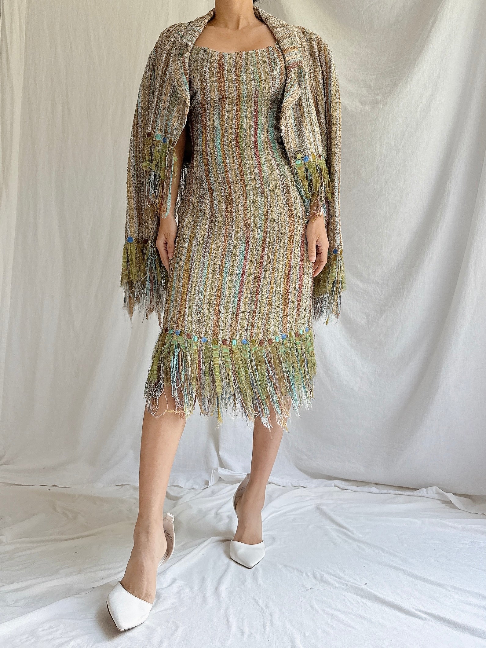 Vintage Jiki Paris Tweed Set - FR 44