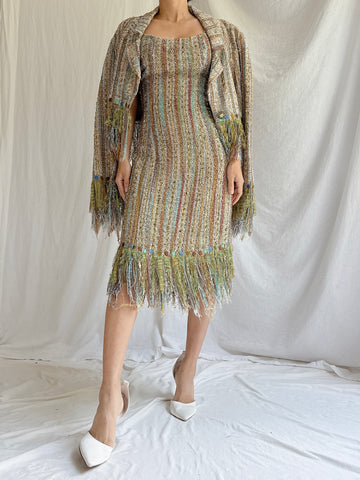Vintage Jiki Paris Tweed Set - FR 44