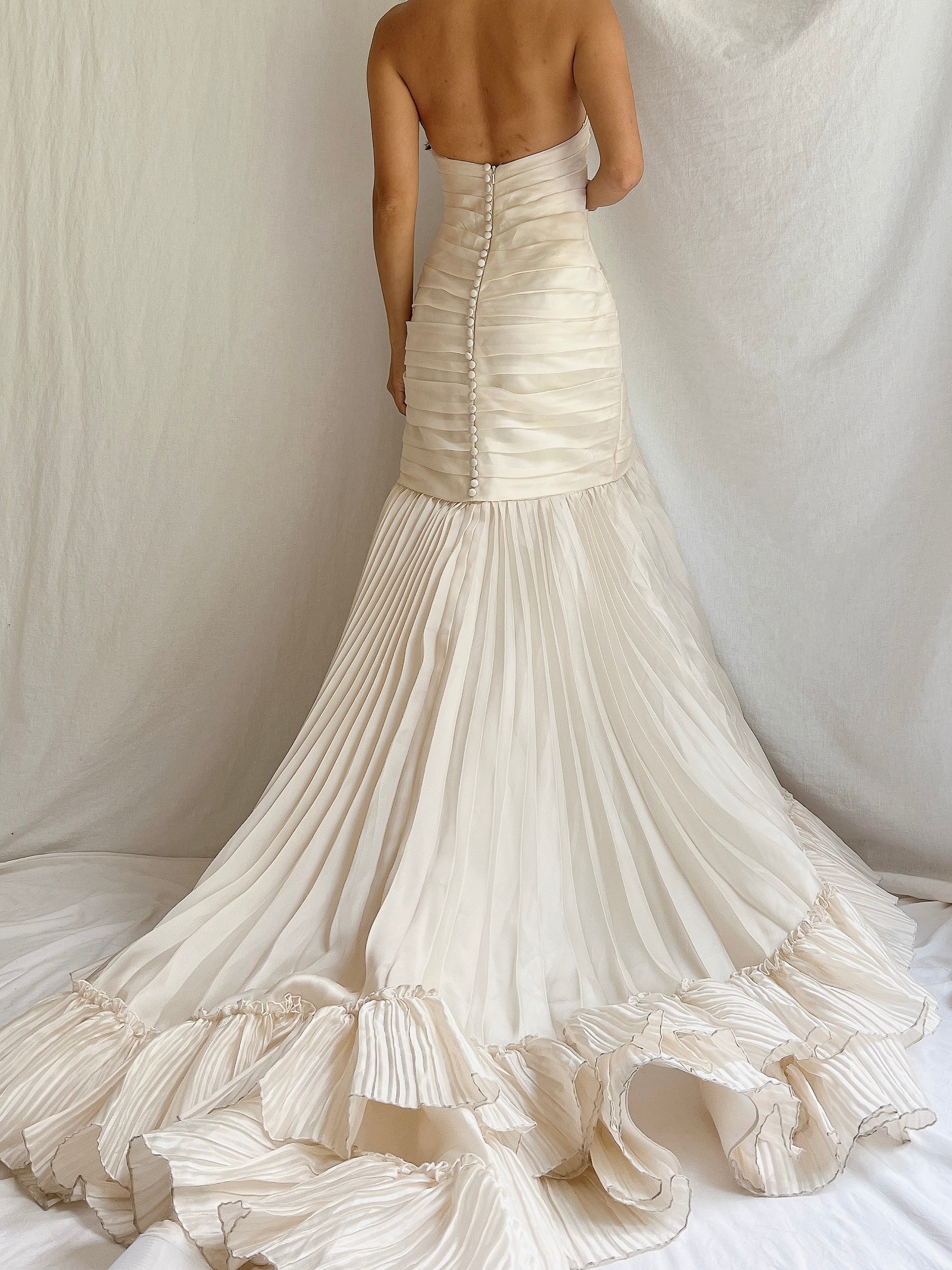 Liancarlo Couture Silk Organza Gown - S/6