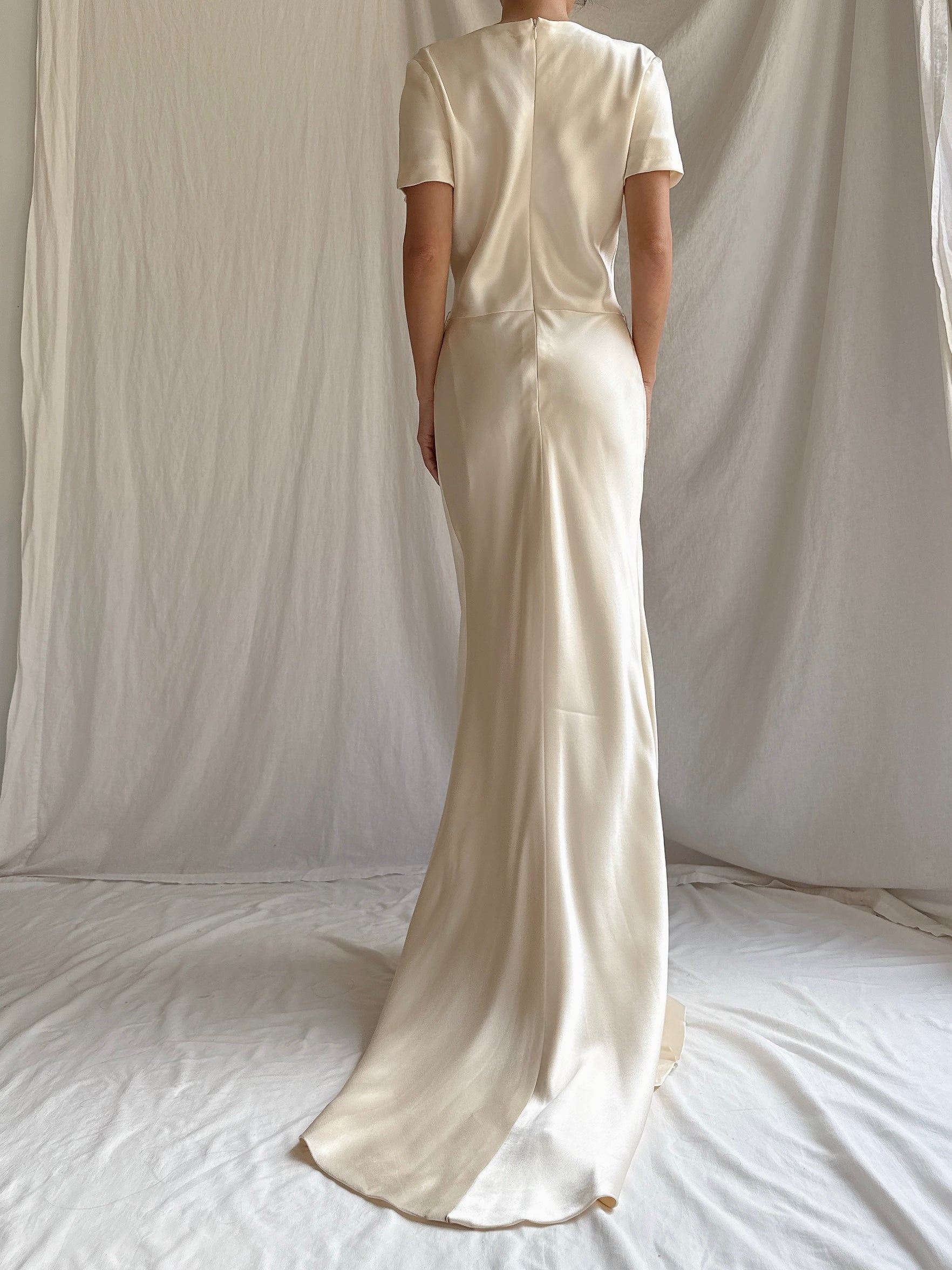 1990s Lagerfeld (Chanel) Silk Gown - FR 40 1990s Lagerfeld (Chanel) Silk Gown - FR 40