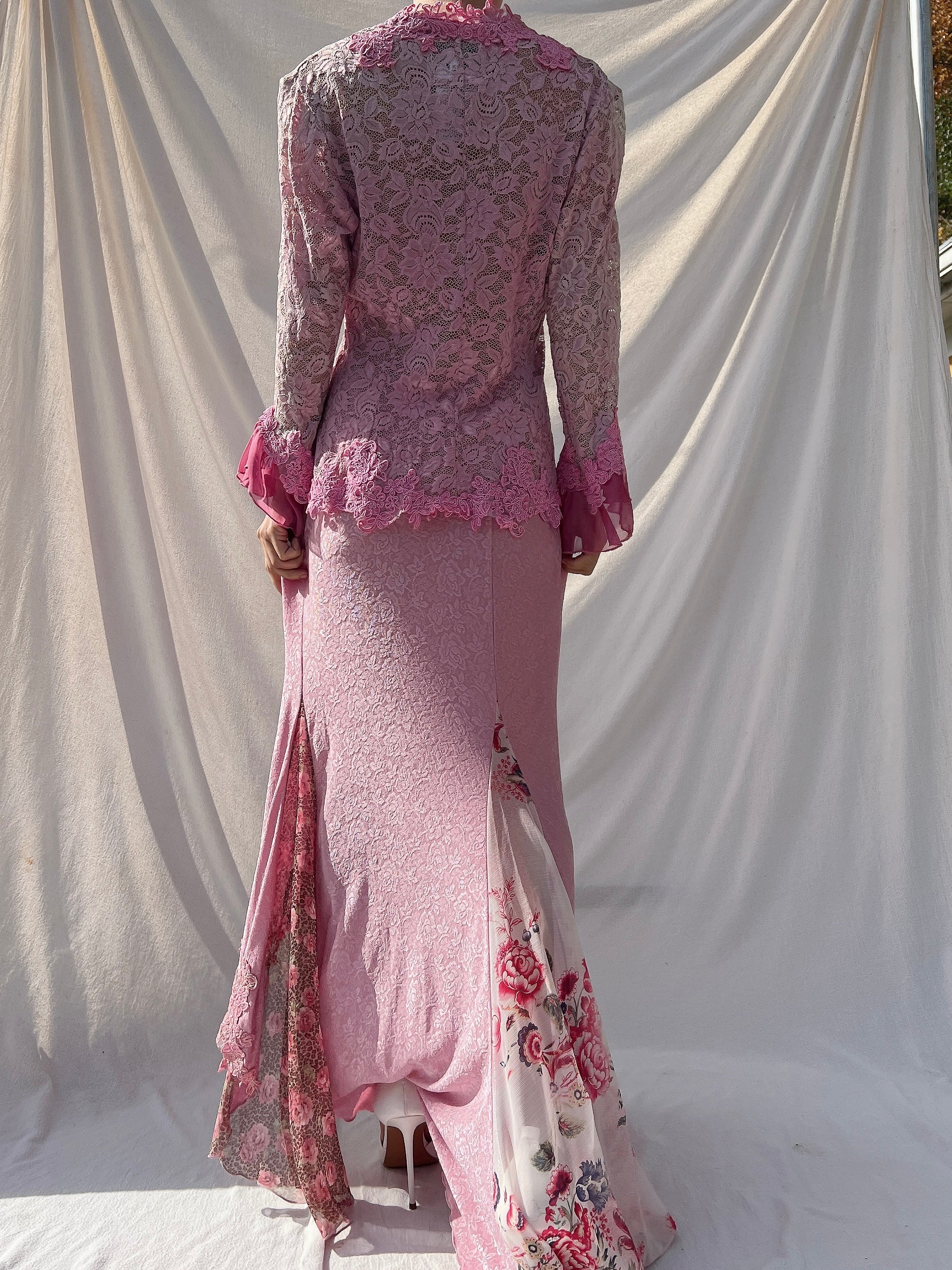 Vintage Catwalk Collection Dusty Pink Set - S