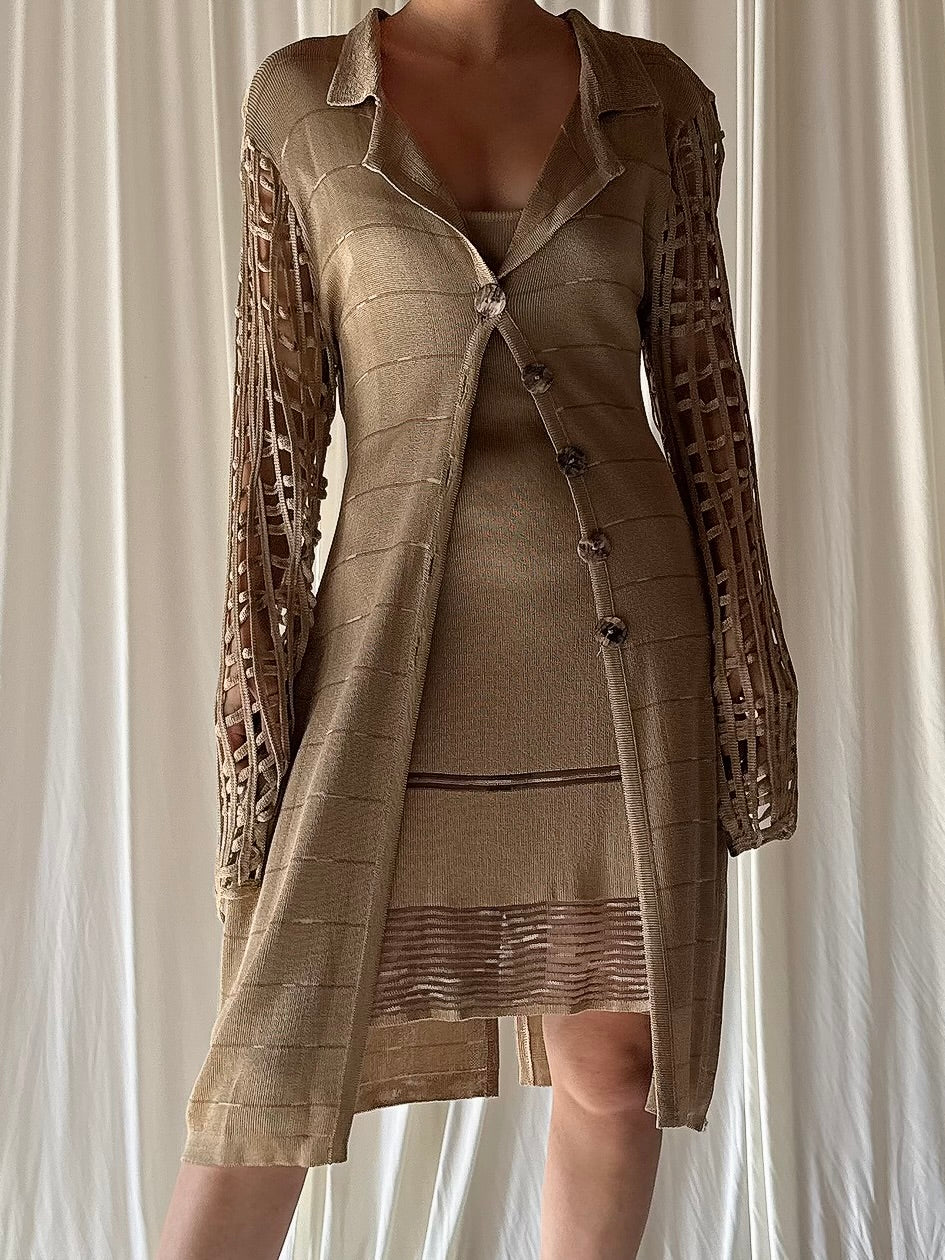 Vintage Nora Atalai Knit Set - M/L