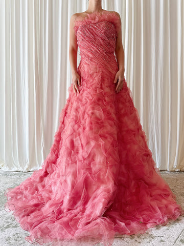 Vintage YSA Makino Sherbet Gown - Size 6