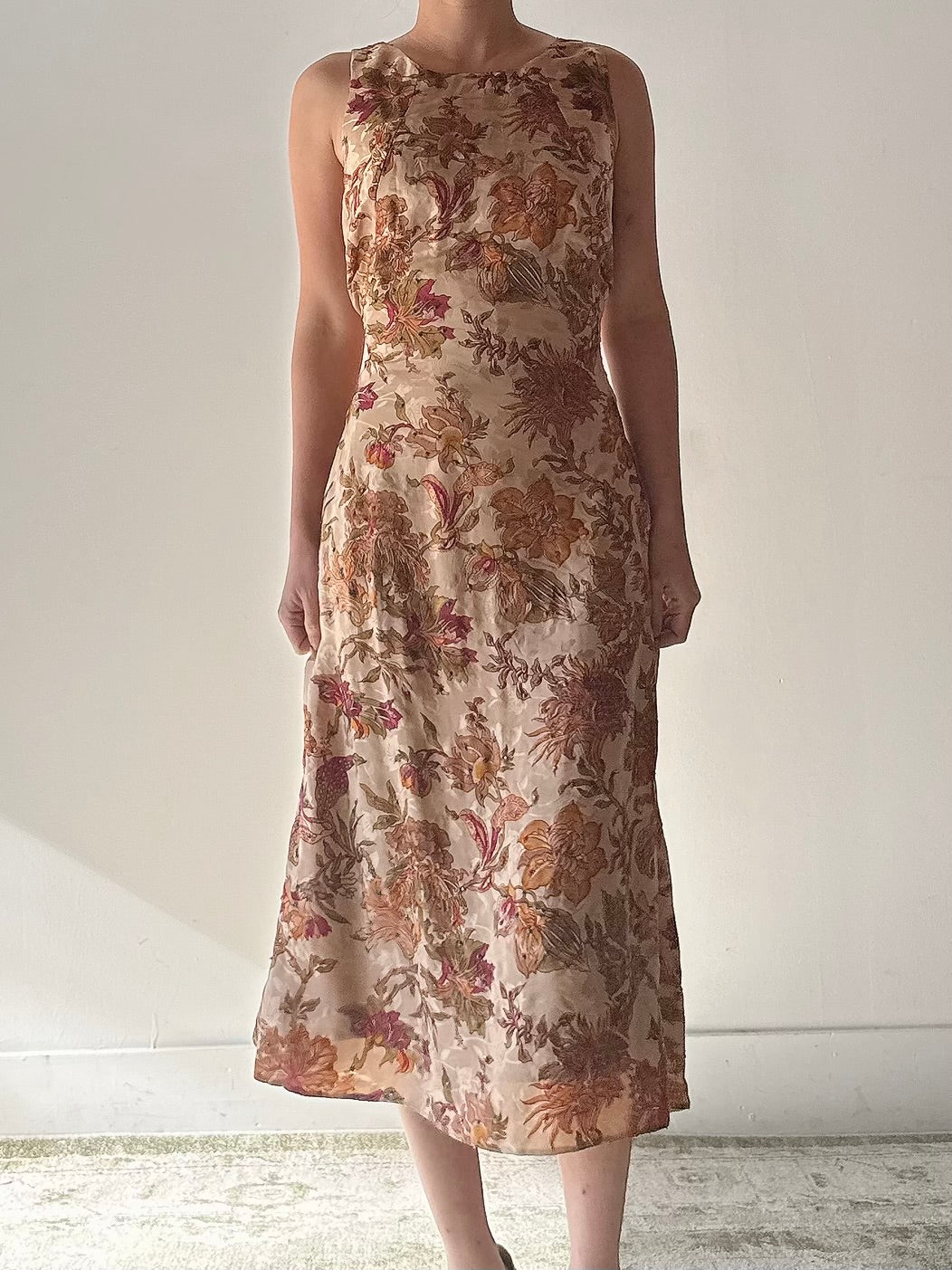 Vintage Futura Silk Shift Dress