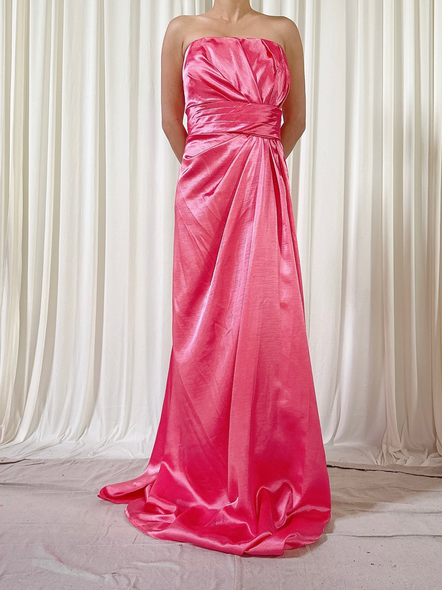 Vintage Couture Club Pink Dress - Size 18