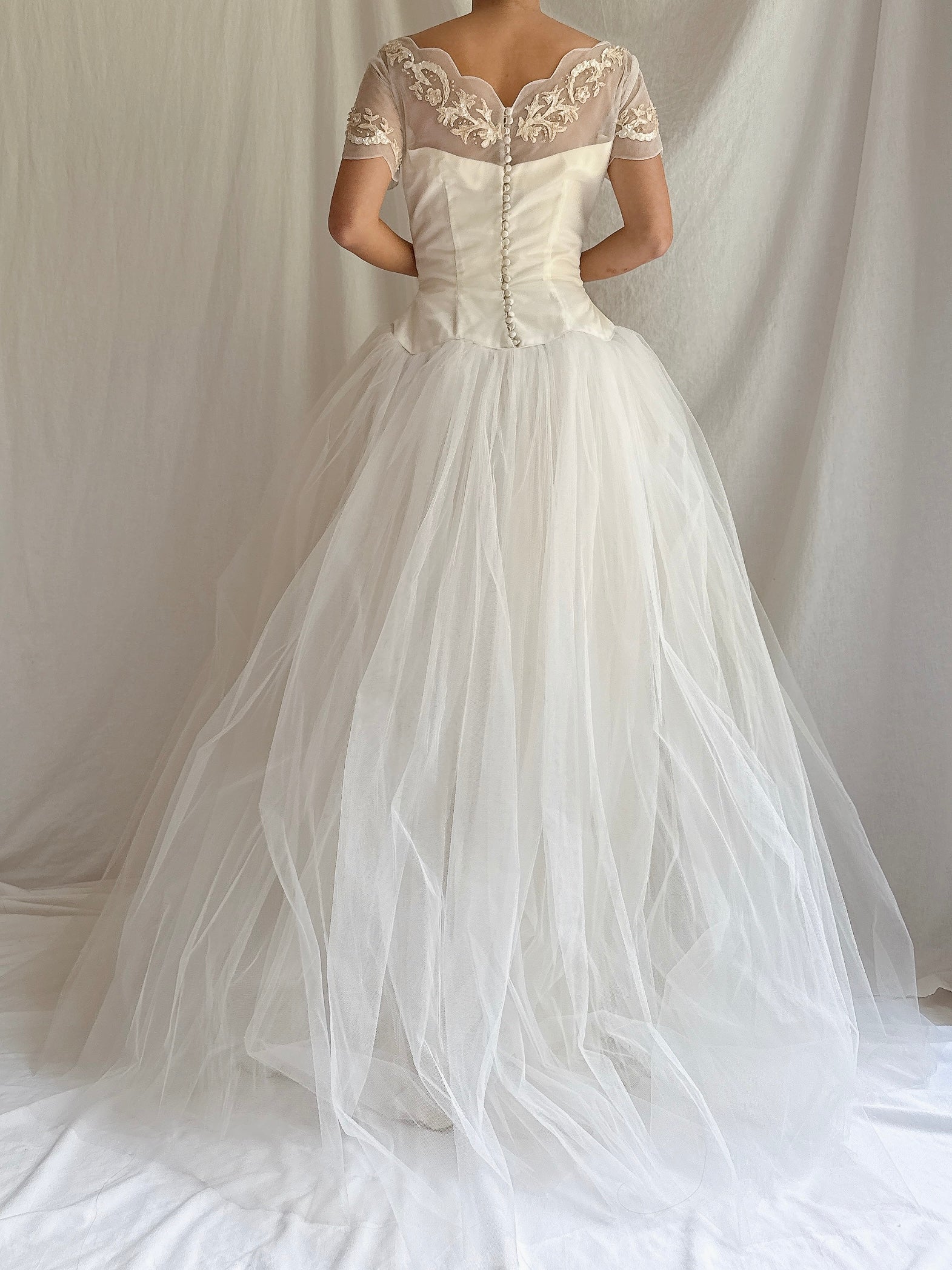 1959s Tulle Gown - XS