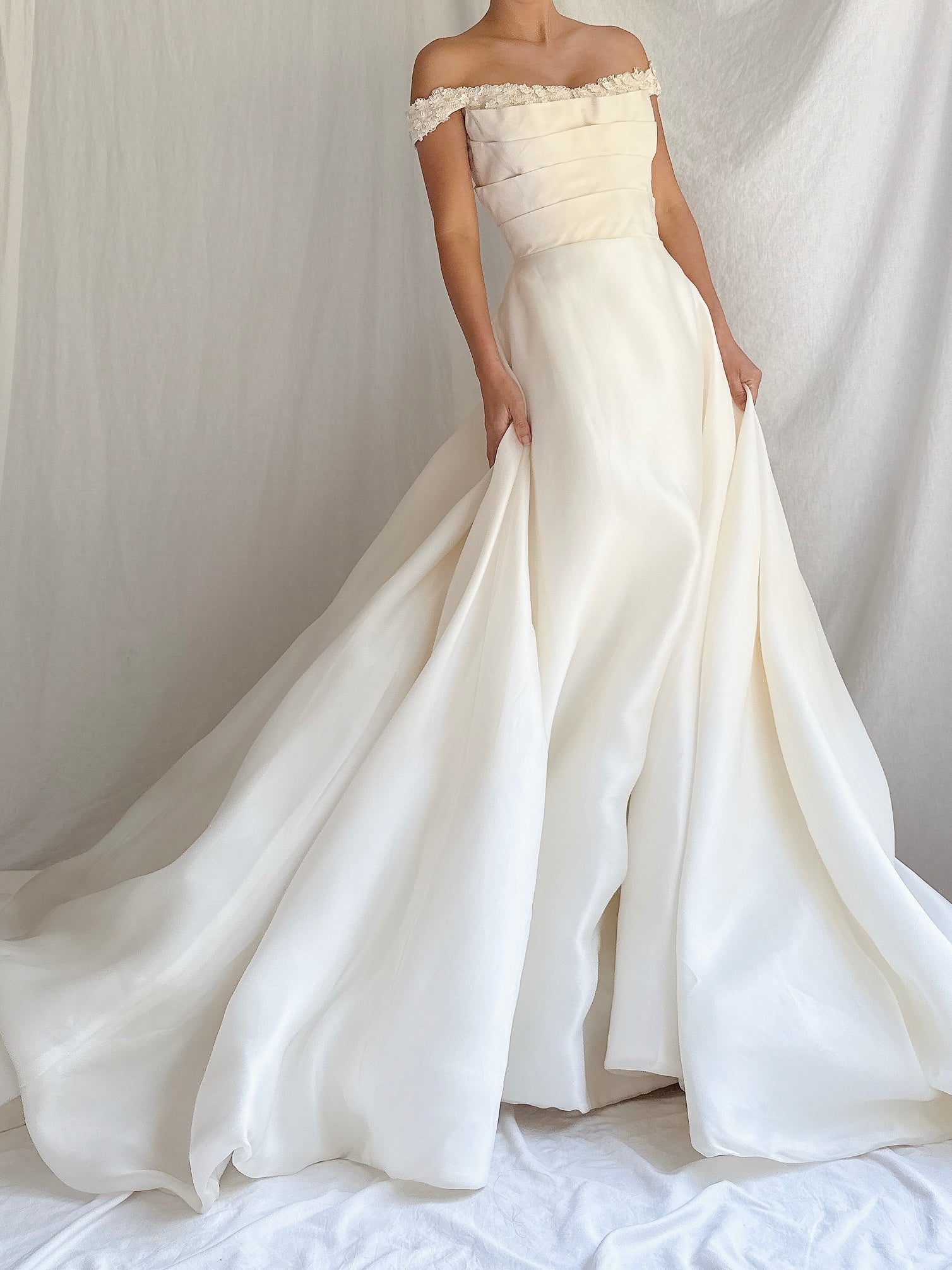 Vintage GIVENCHY Silk Organza Gown - S/4