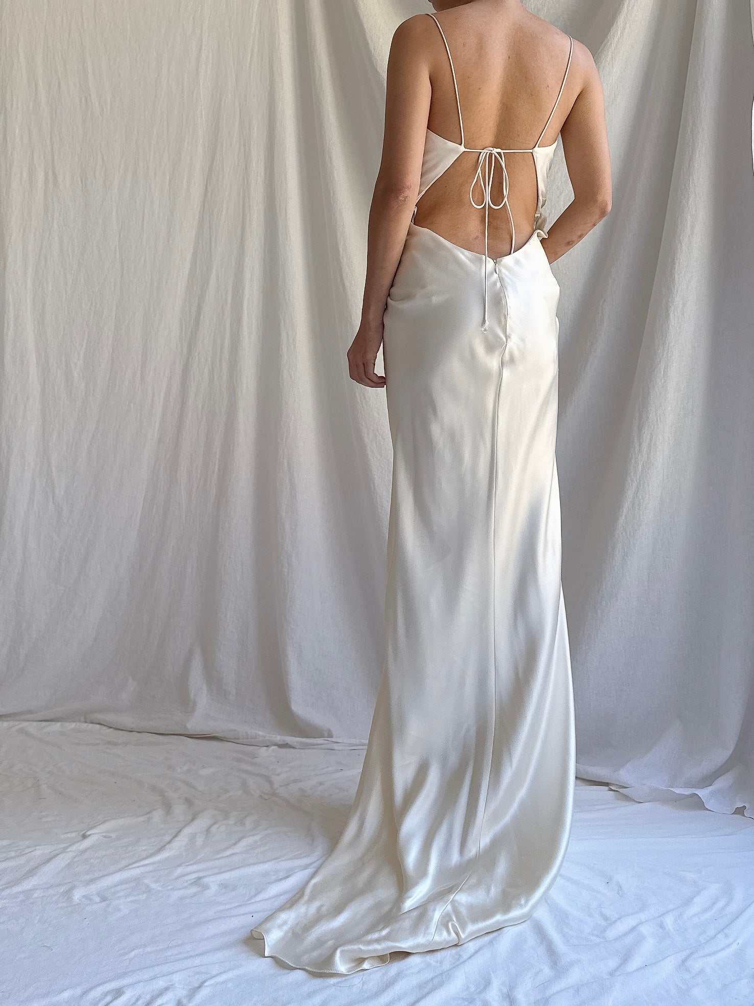 Vintage Monique Silk Bliss Bias Slip Gown - S-L