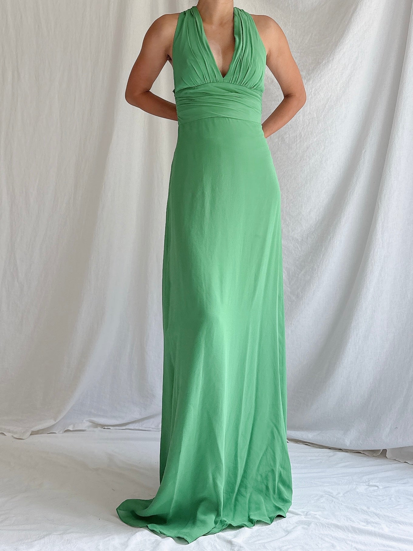 Vintage Nicole Miller Silk Gown - XS/2