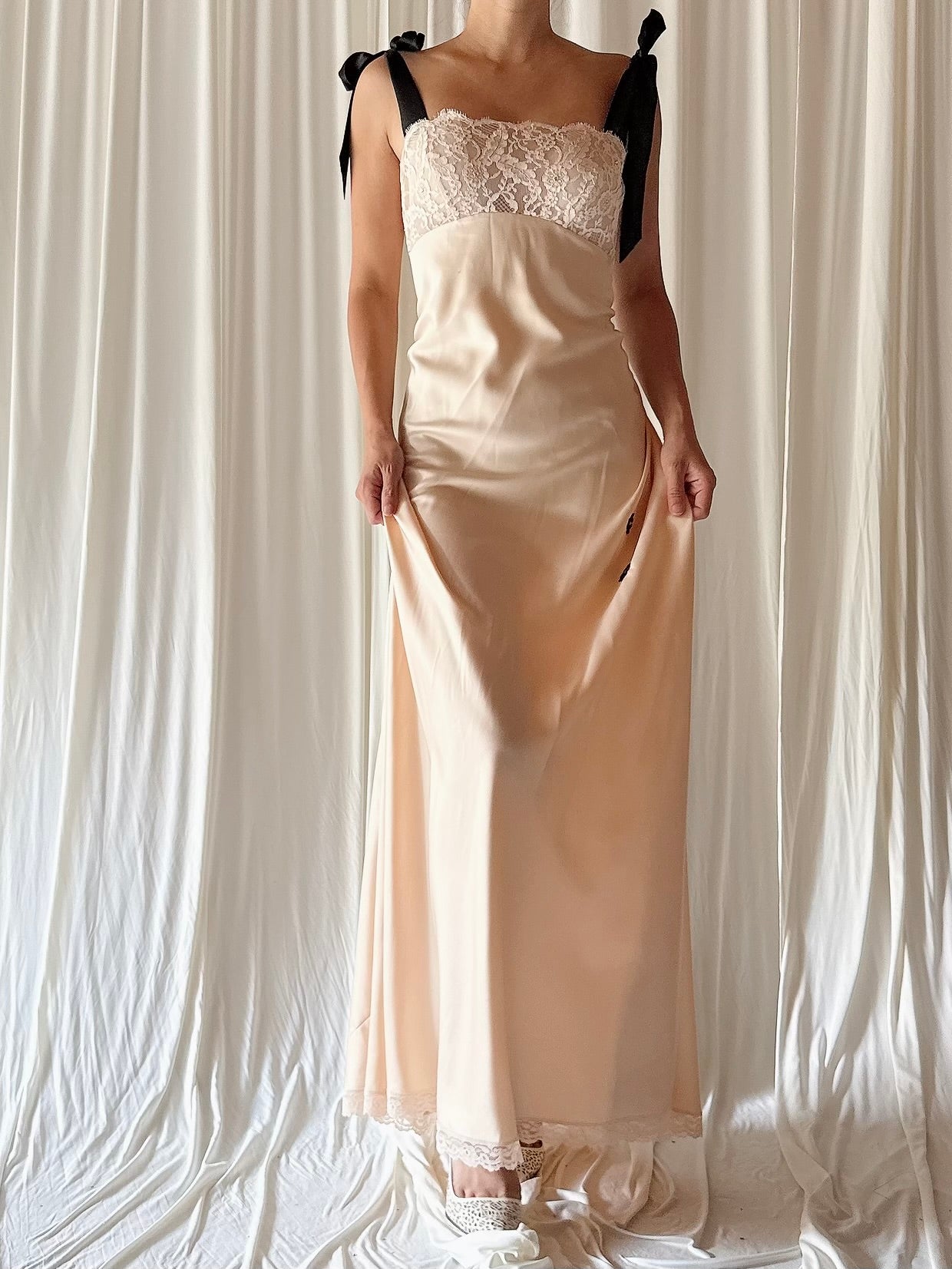 Vintage 2-Piece Robe Set - Size M