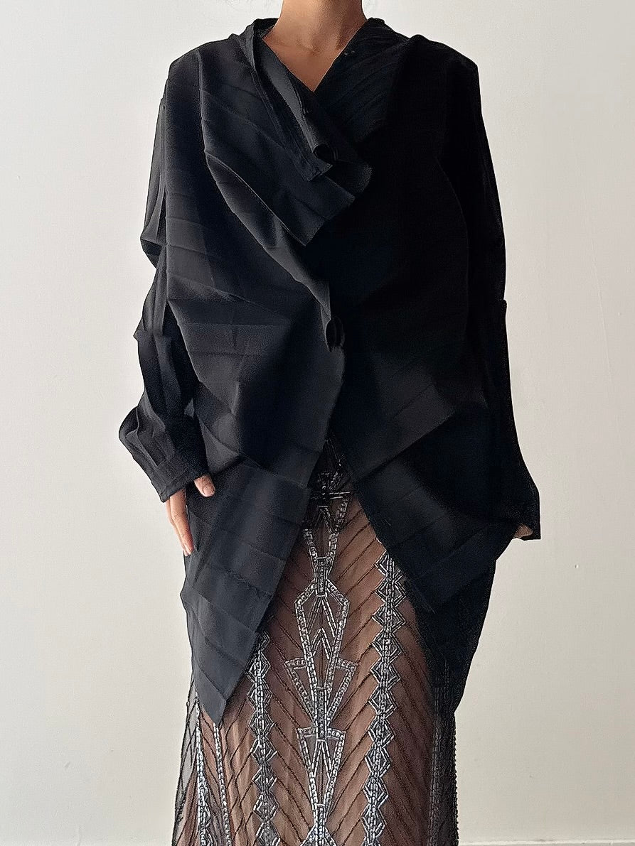 Vintage Pret A Partir Black Jacket - L