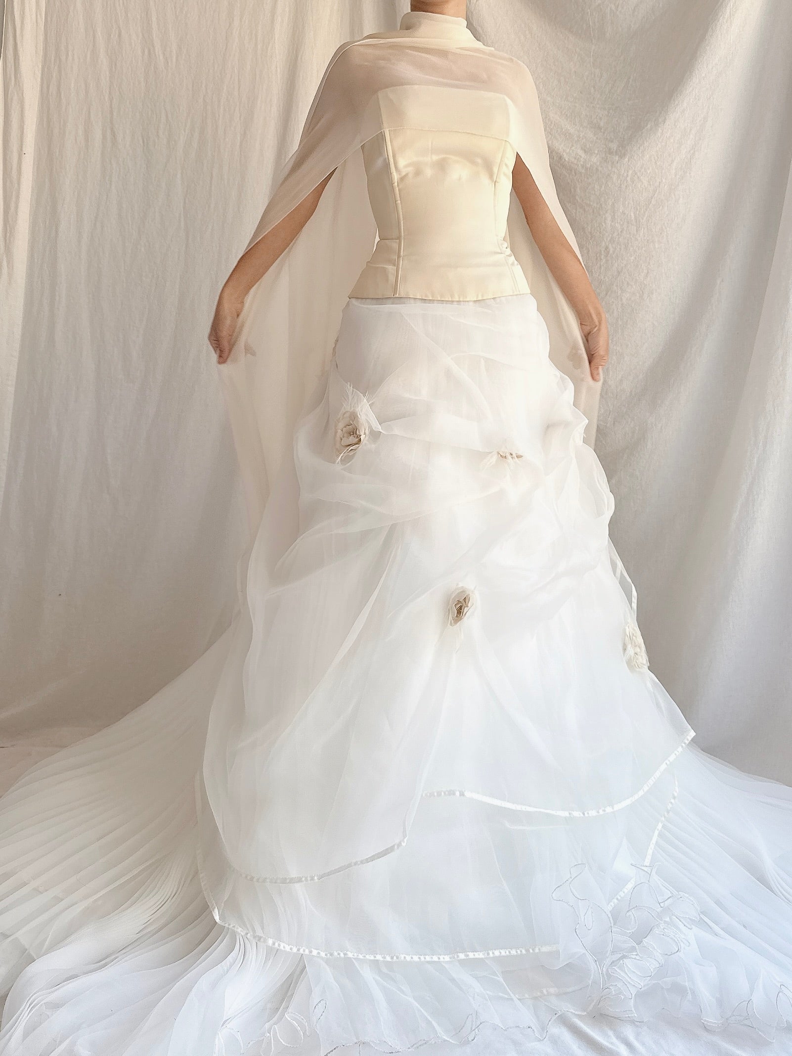 Vintage St. Pucchi Silk/Organza Gown - M/6-10