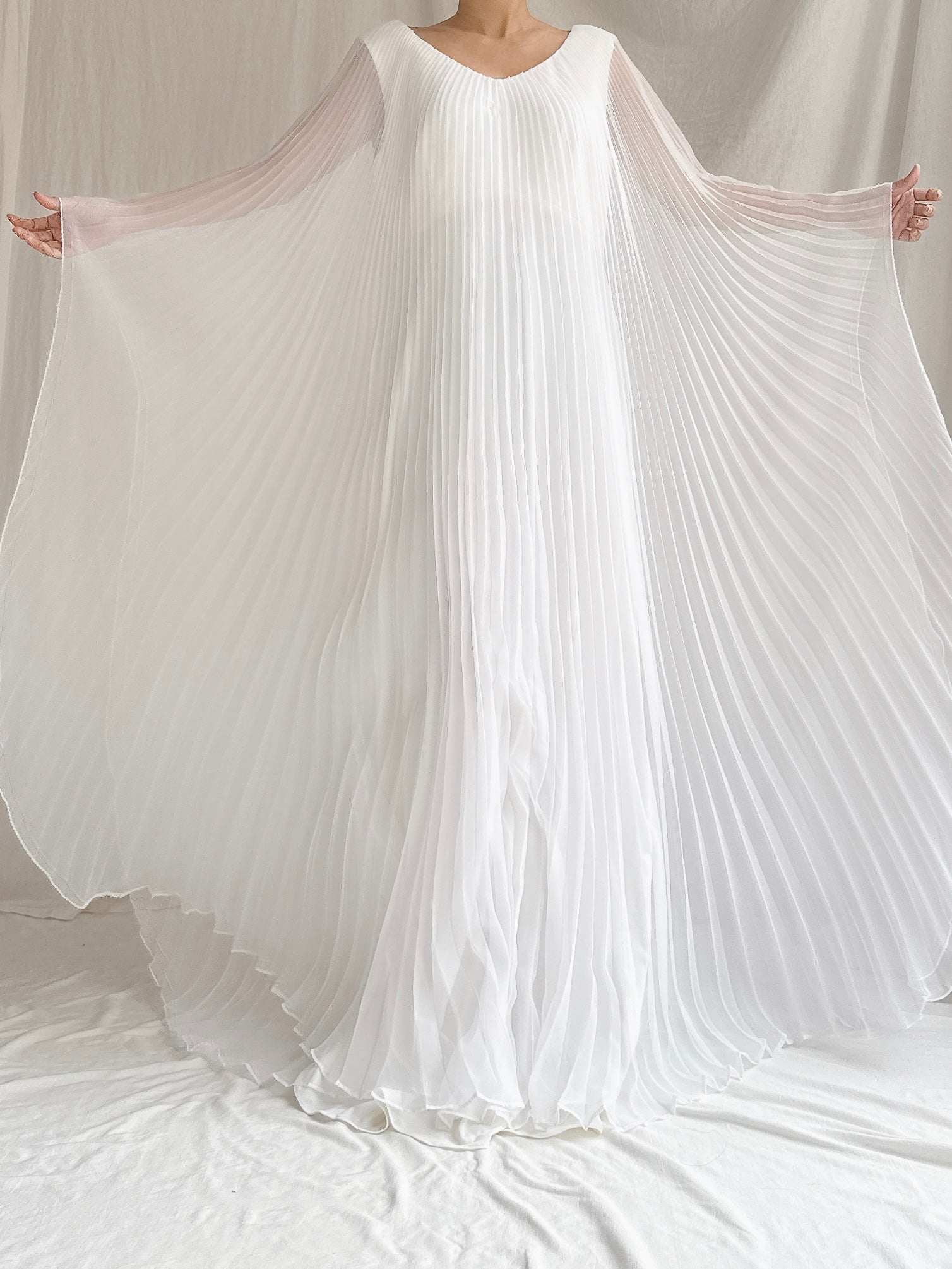 1960s Chiffon Catan Dress - M/L