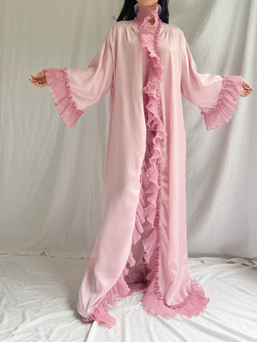 Vintage Lilac Mary McFadden Dressing Gown