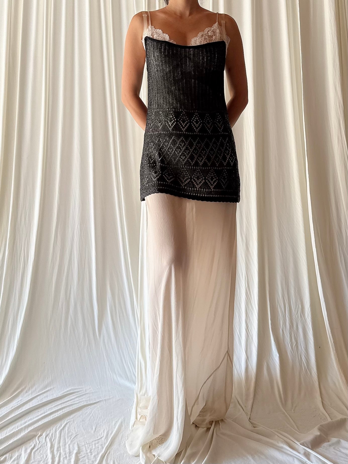 Vintage BJ Knits Tank Top - M