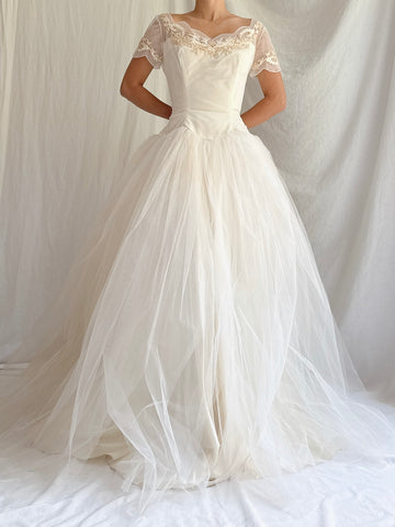 1959s Tulle Gown - XS