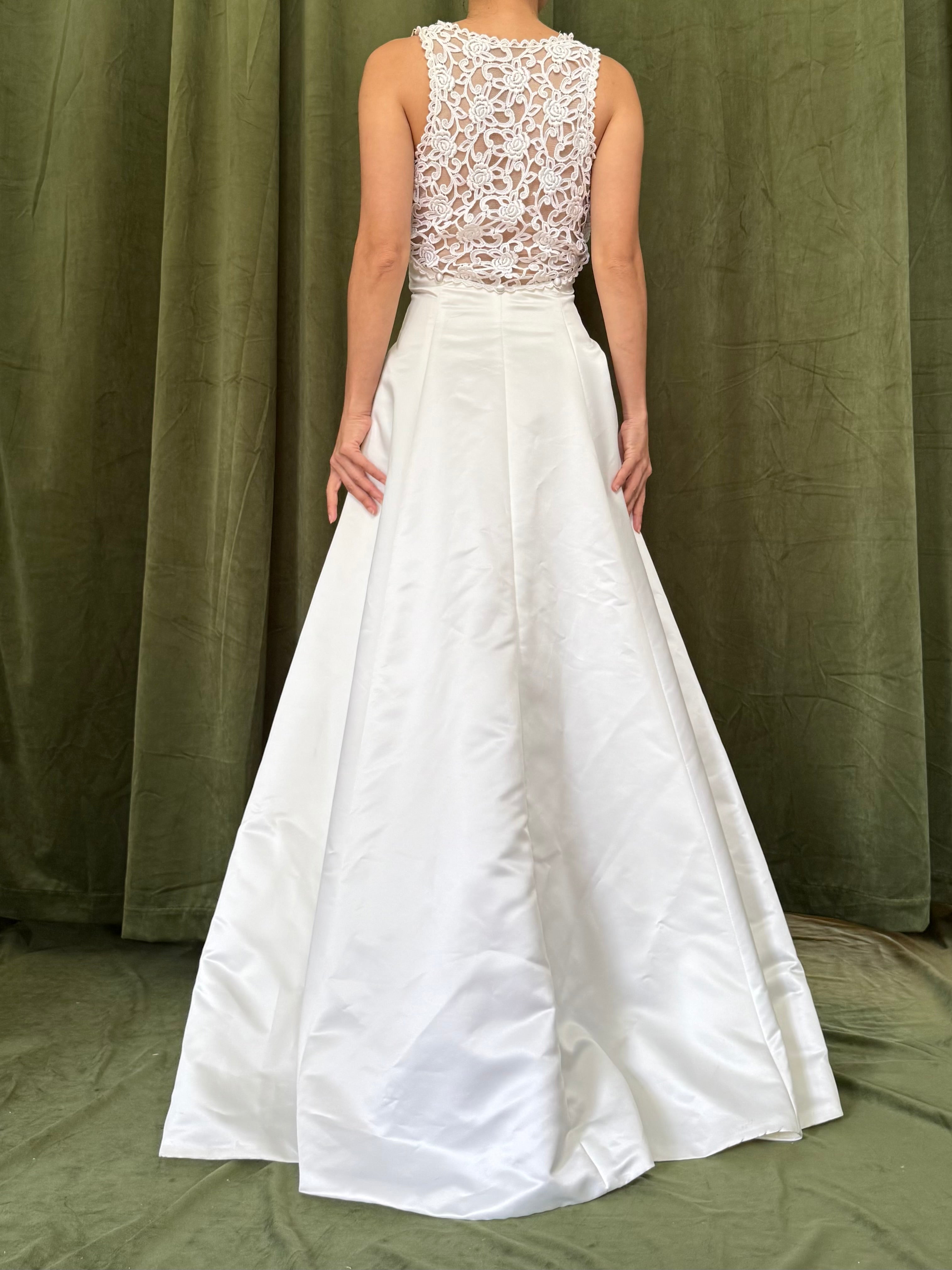 Vintage Jim Hjelm Satin Dress - S/6