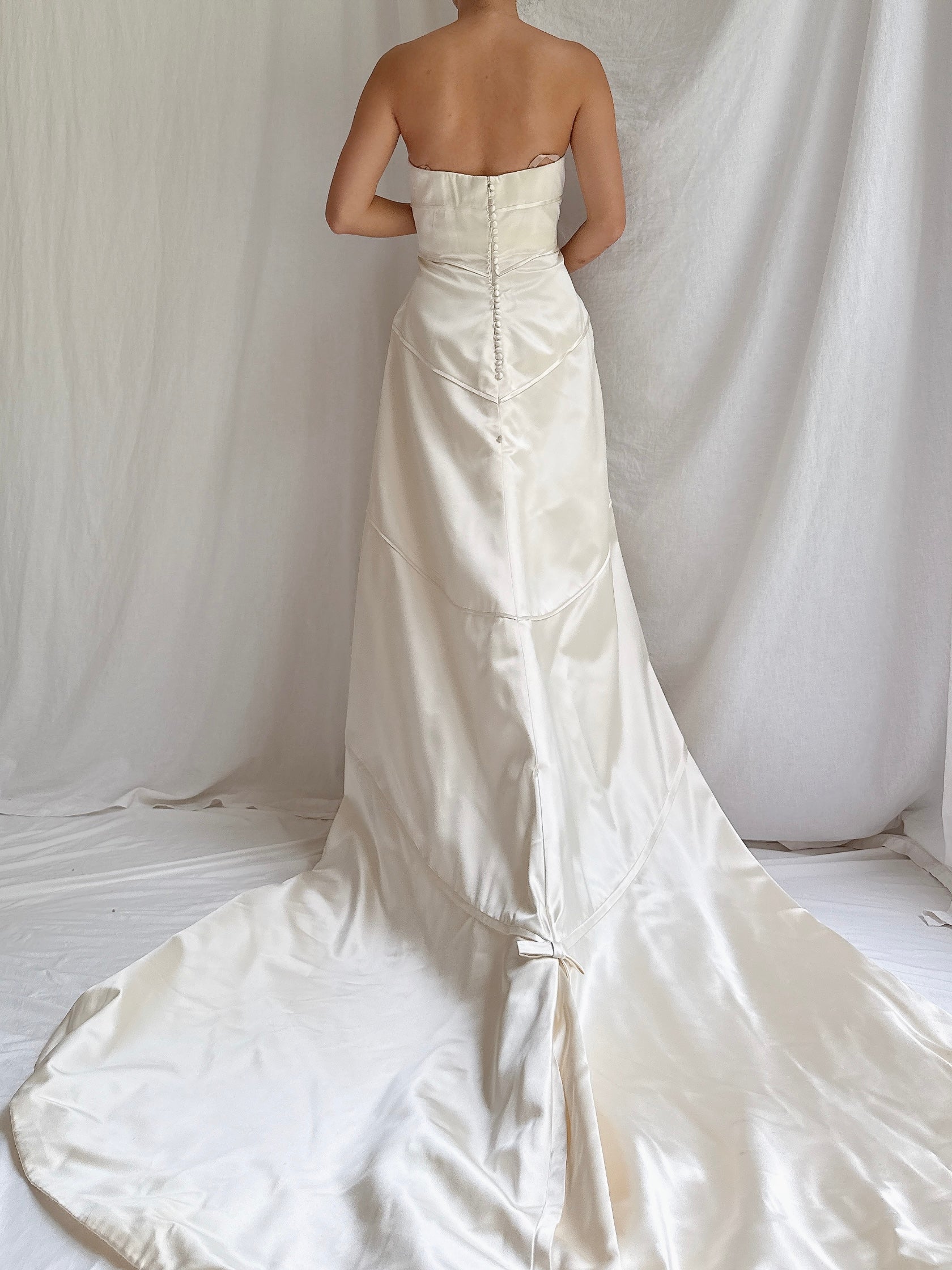 Vintage Pricilla of Boston Silk/Satin Gown - M/10