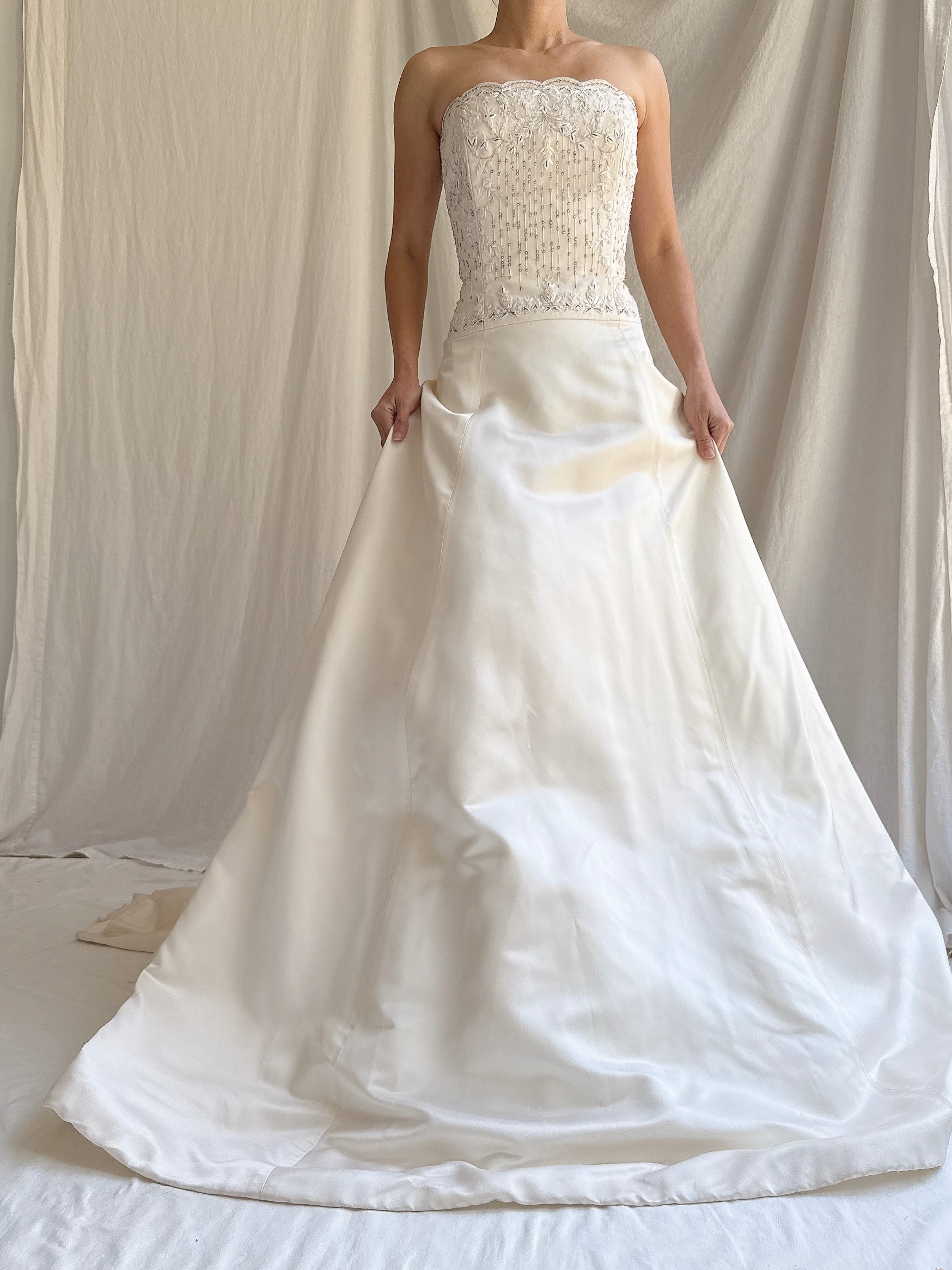 Vintage Jim Hjelm Silk Gown - M/8
