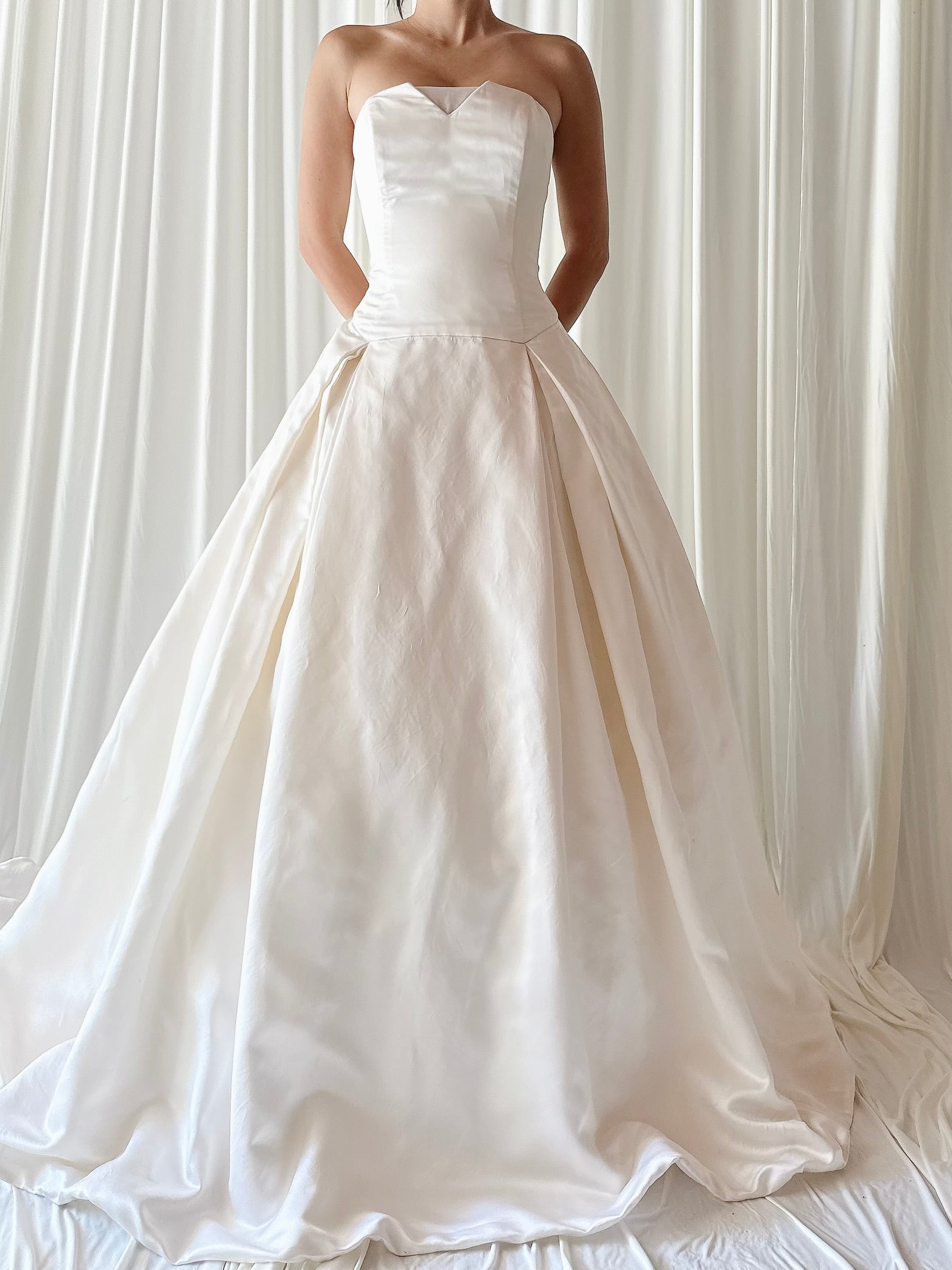 00 Reem Acra Strapless Gown - 4/6