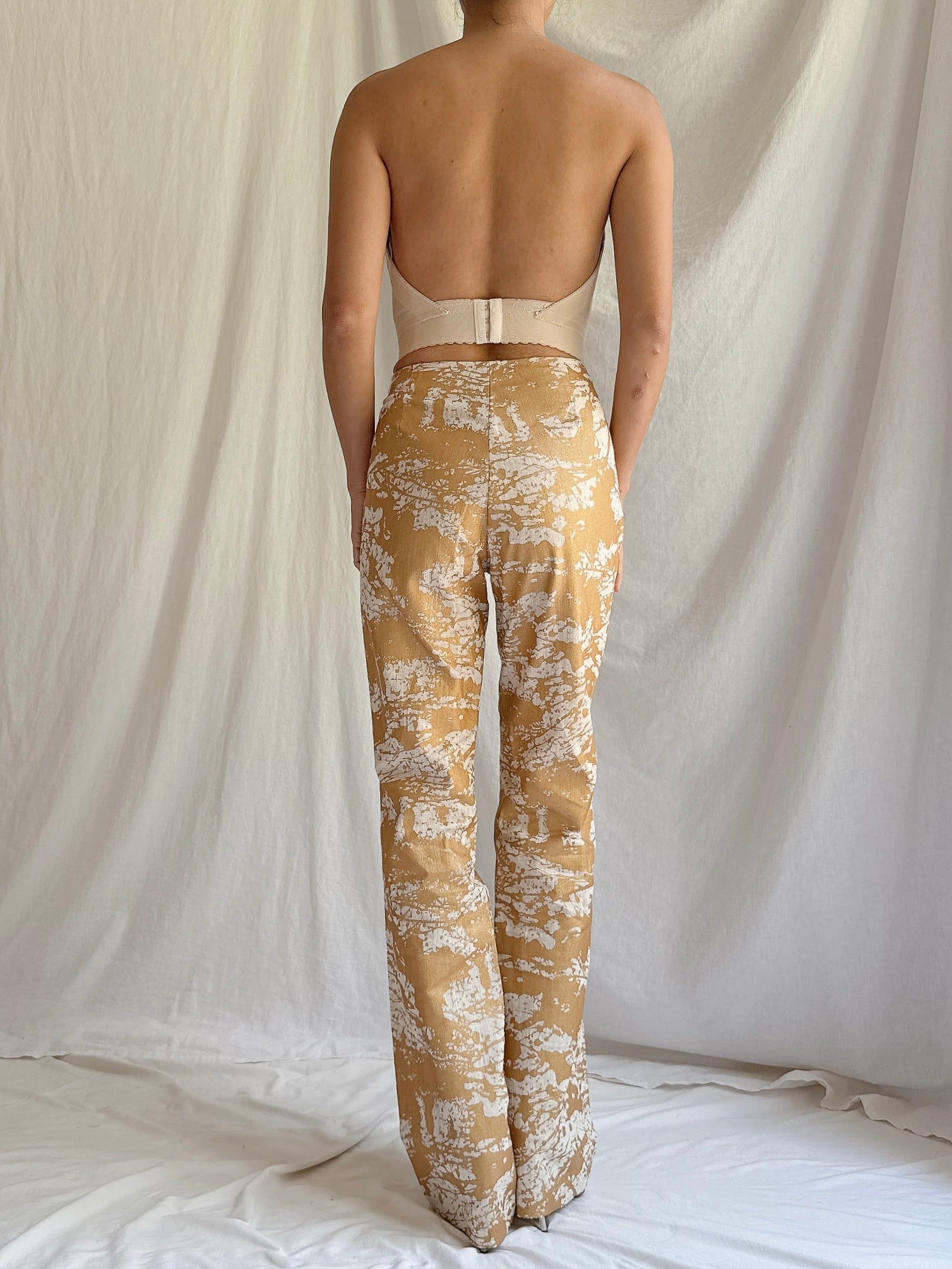 Vintage Kyoko Higa Linen 2-Piece Set - FR 40