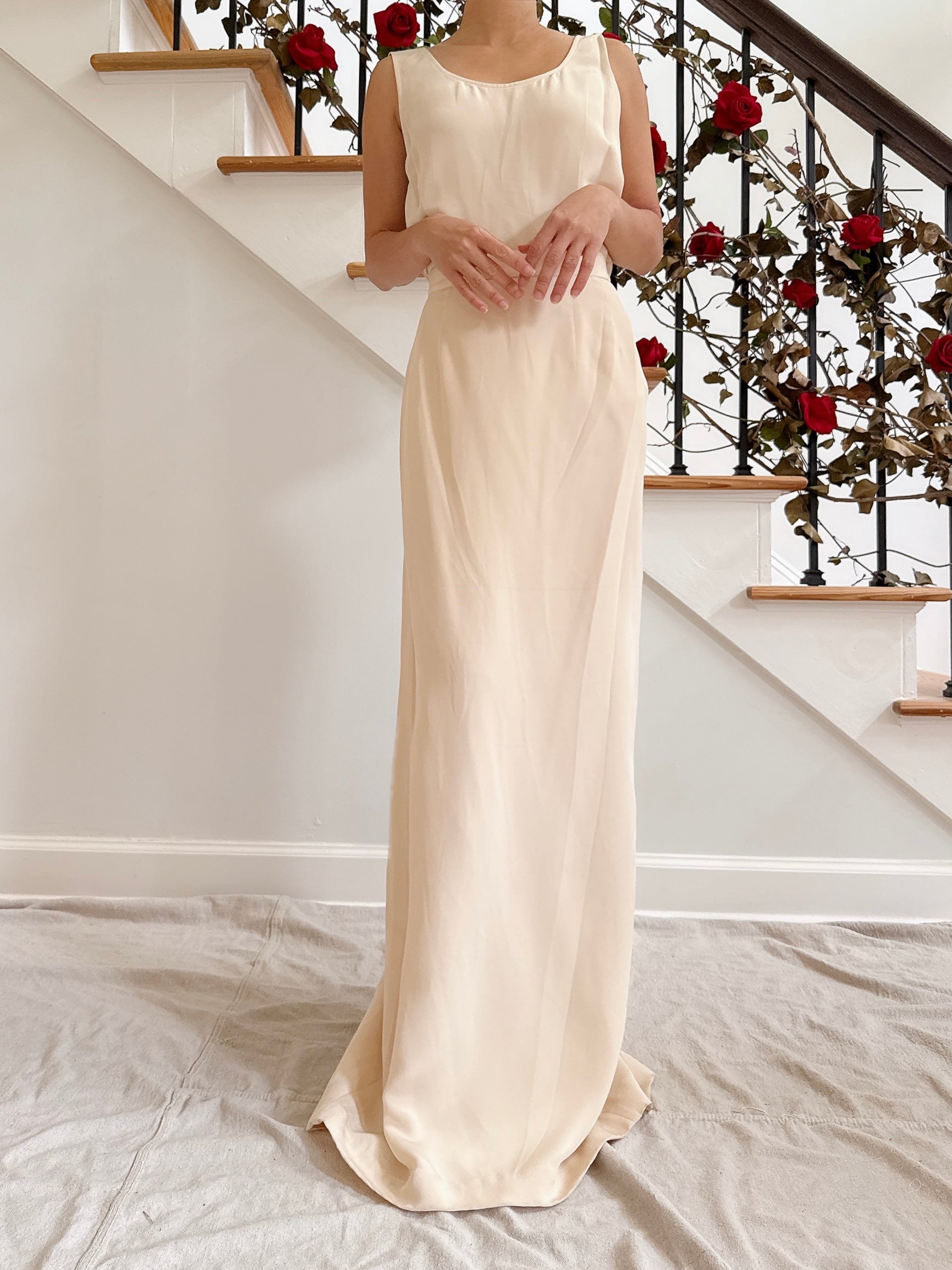 Vintage Magali Silk 3-Piece Set - Size US 8