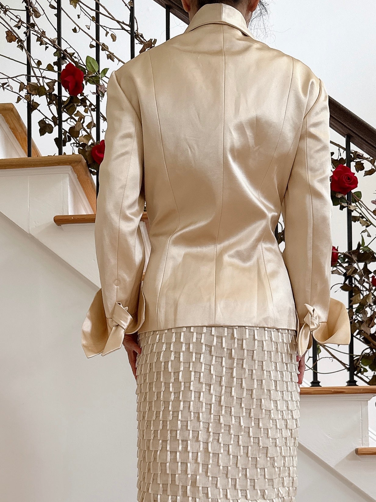 Vintage Petrovitch & Robinson Silk Blazer - US 44