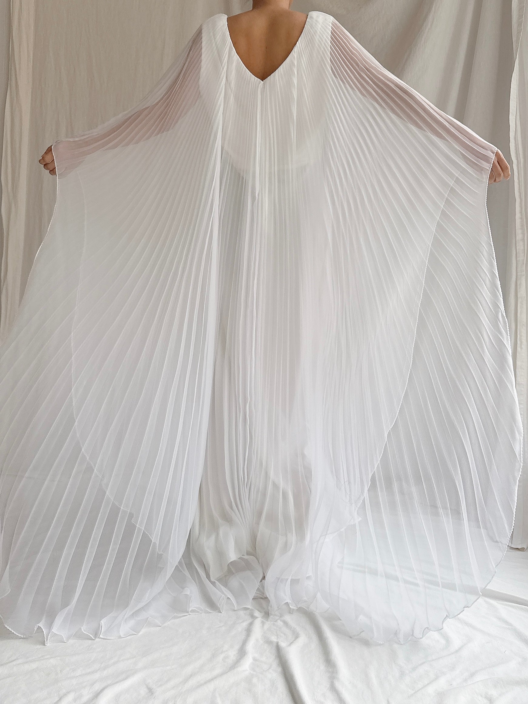 1960s Chiffon Catan Dress - M/L