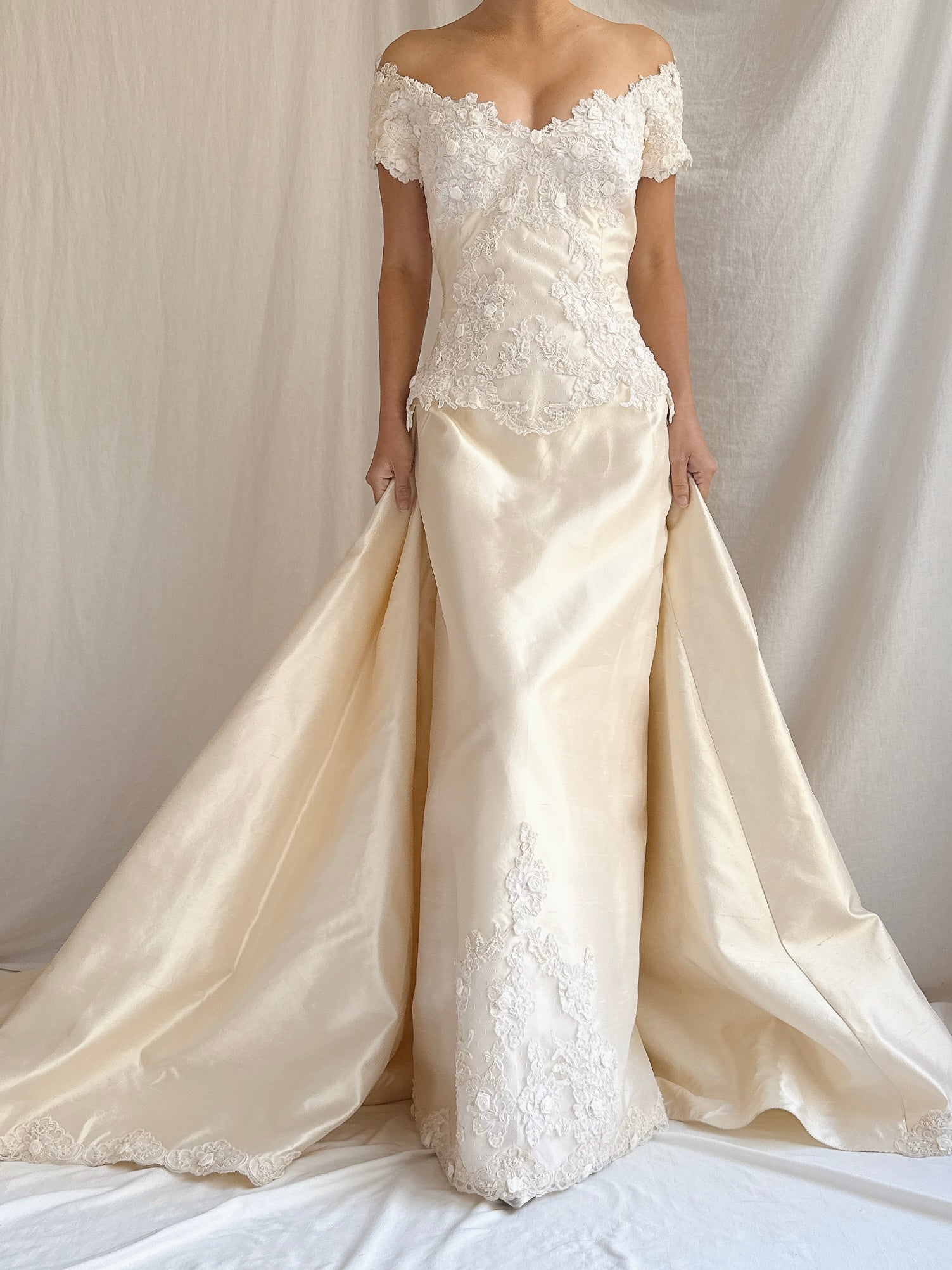 Vintage Silk 2-Piece Set - S