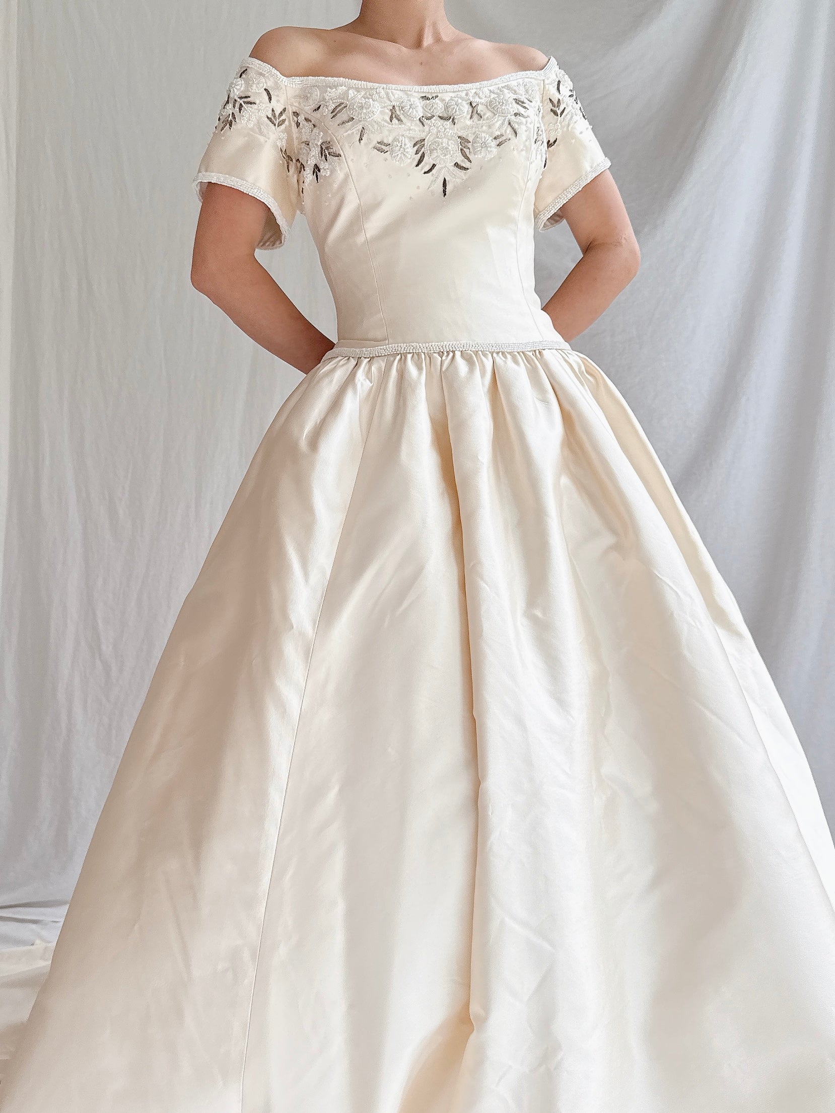 Vintage Richard Glassgow Sill Gown - S/6