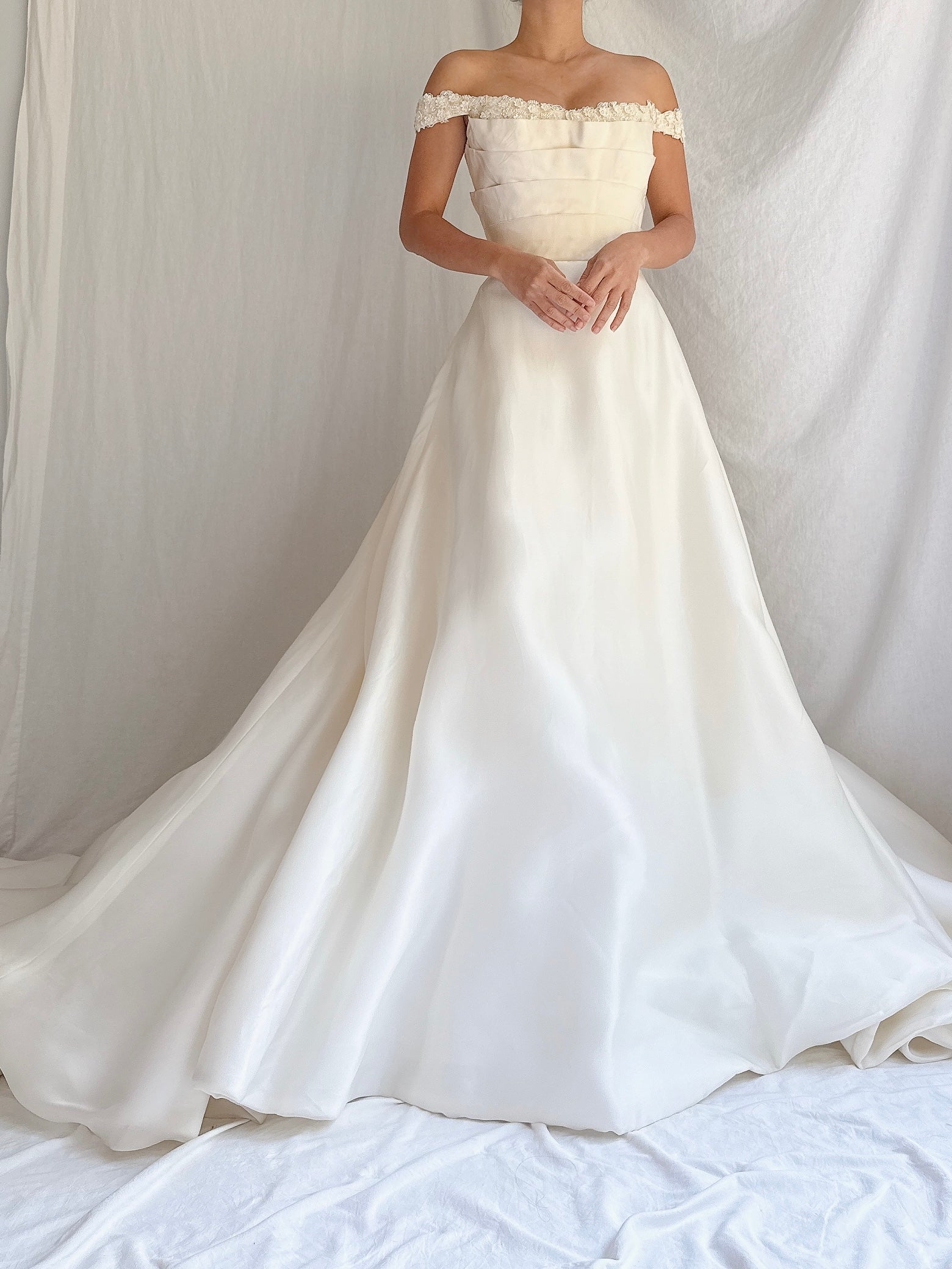 Vintage GIVENCHY Silk Organza Gown - S/4